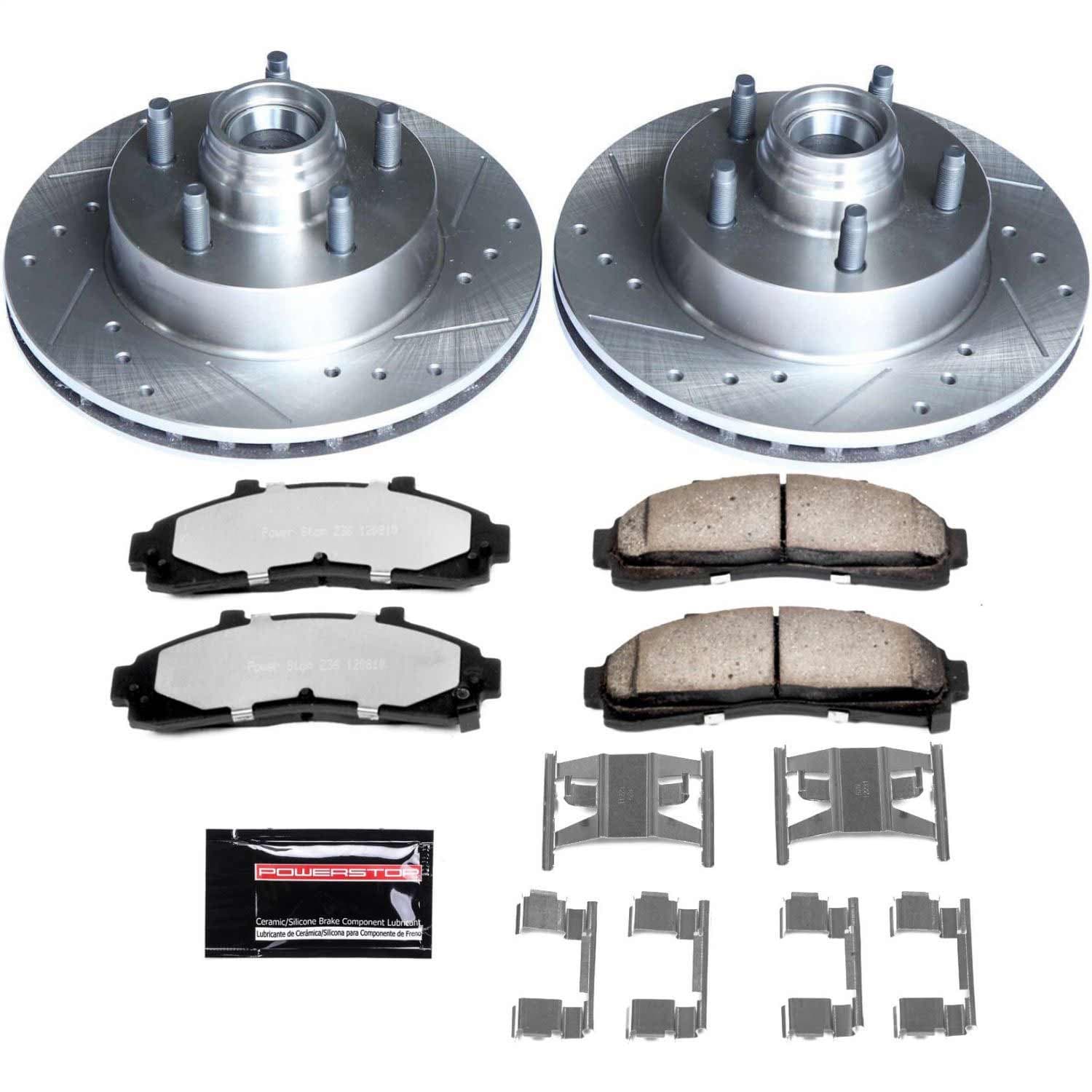 Power Stop - K5083-36 - Front - Disc Brake Pad and Rotor Kit image 1