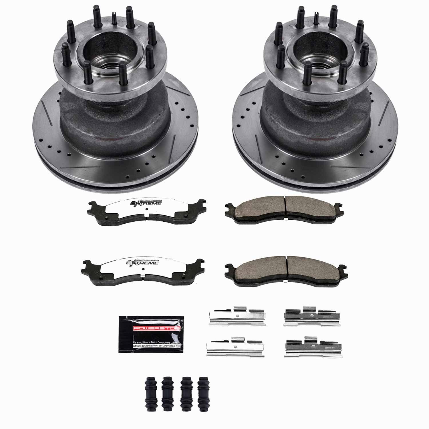 Power Stop - K5084-36 - Front - Disc Brake Pad and Rotor Kit image 1