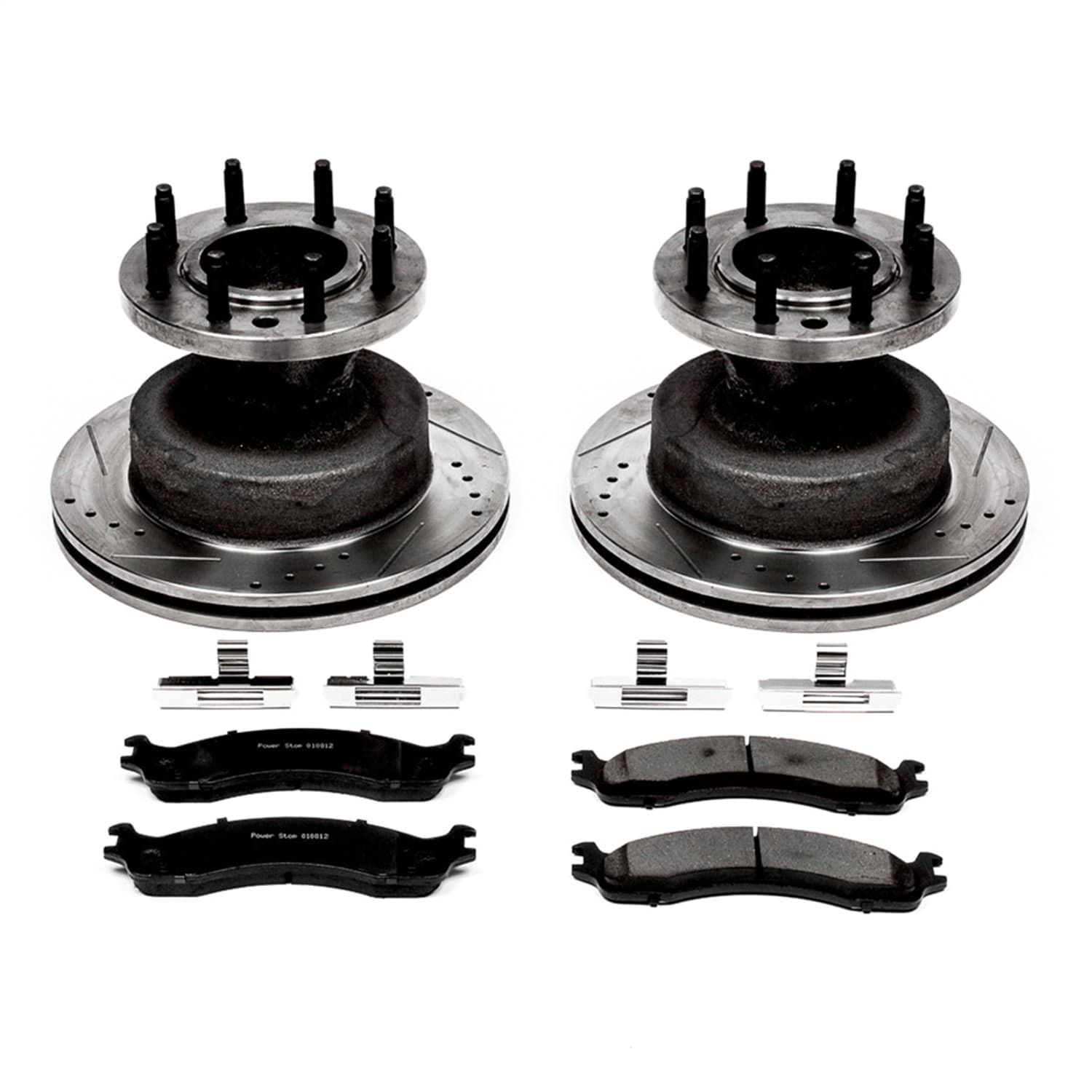Power Stop - K5084 - Front - Disc Brake Pad and Rotor Kit image 1
