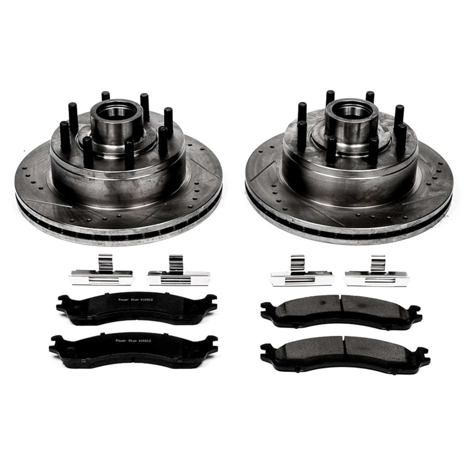 Power Stop - K5088 - Front - Disc Brake Pad and Rotor Kit image 1