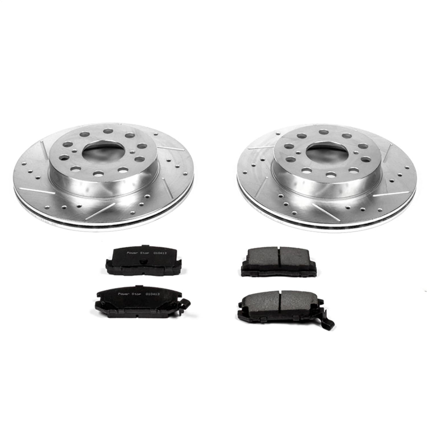 Power Stop - K5092 - Rear - Disc Brake Pad and Rotor Kit image 1