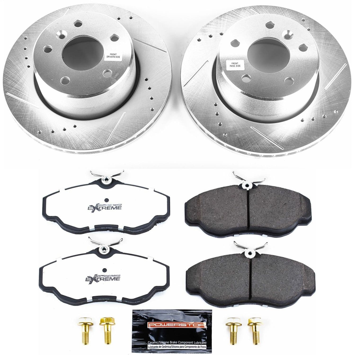 Power Stop - K5106-36 - Front - Disc Brake Pad and Rotor Kit image 1