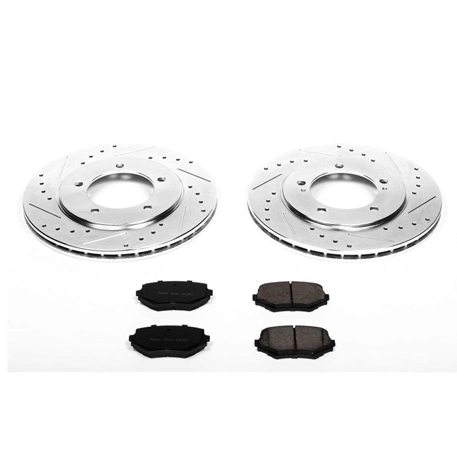 Power Stop - K5109 - Front - Disc Brake Pad and Rotor Kit image 1