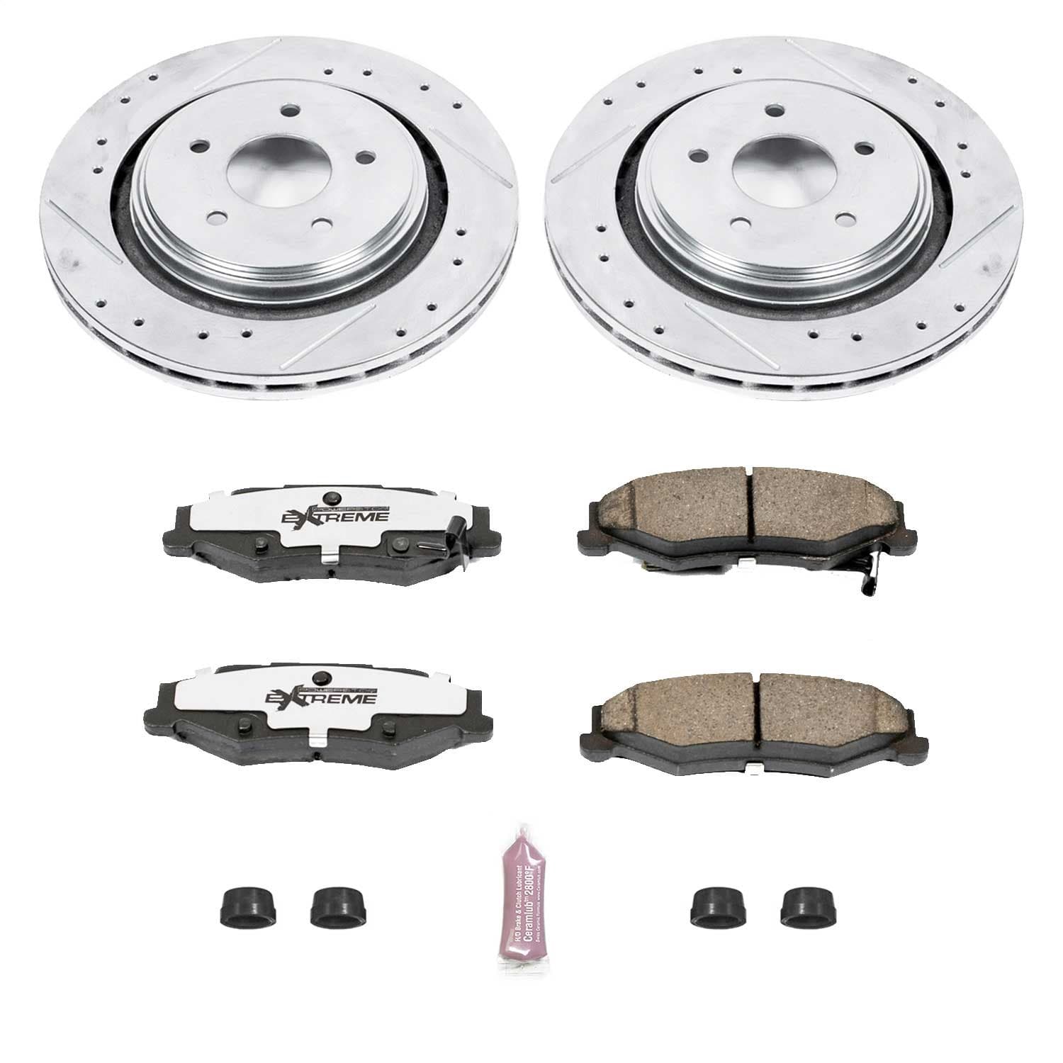 Power Stop - K5159-26 - Rear - Disc Brake Pad and Rotor Kit image 1