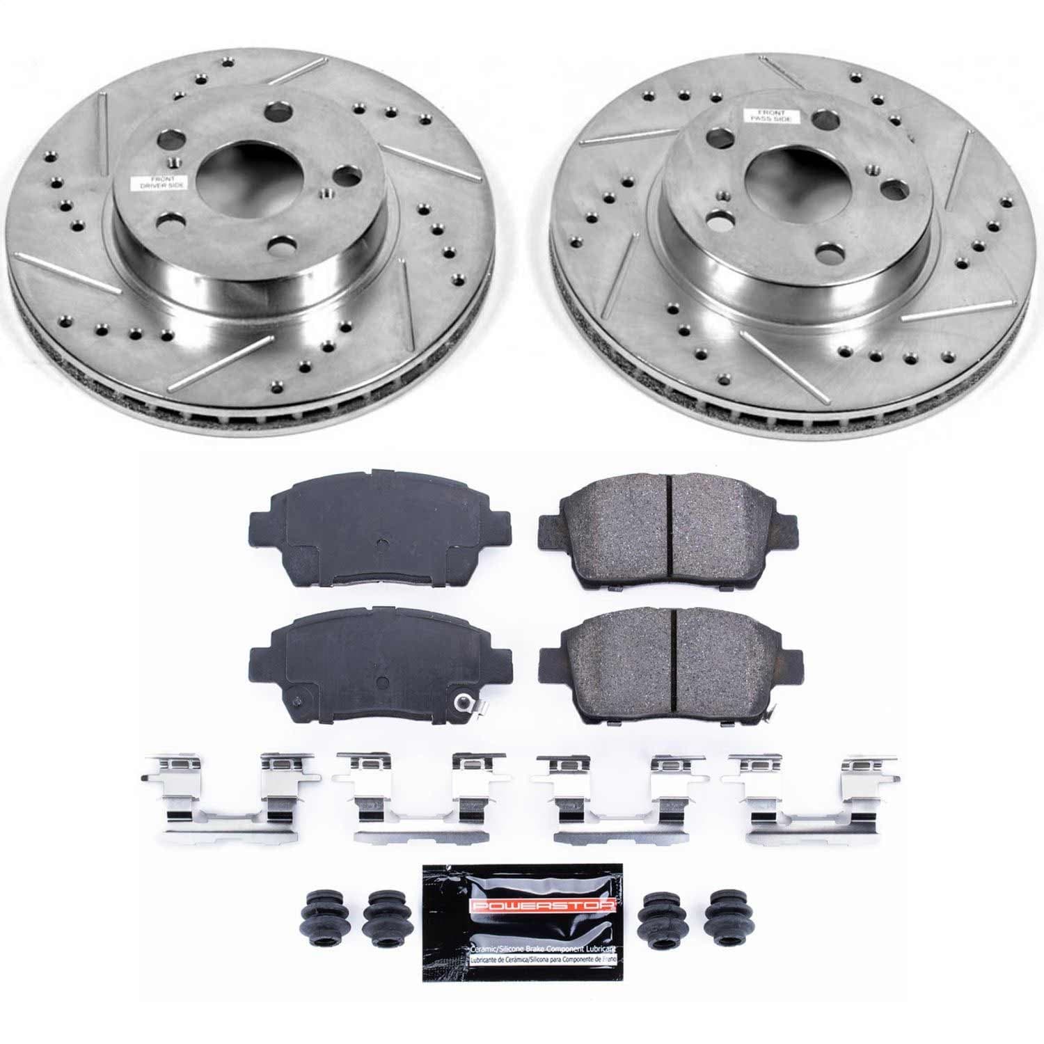Power Stop - K5219 - Front - Disc Brake Pad and Rotor Kit image 1