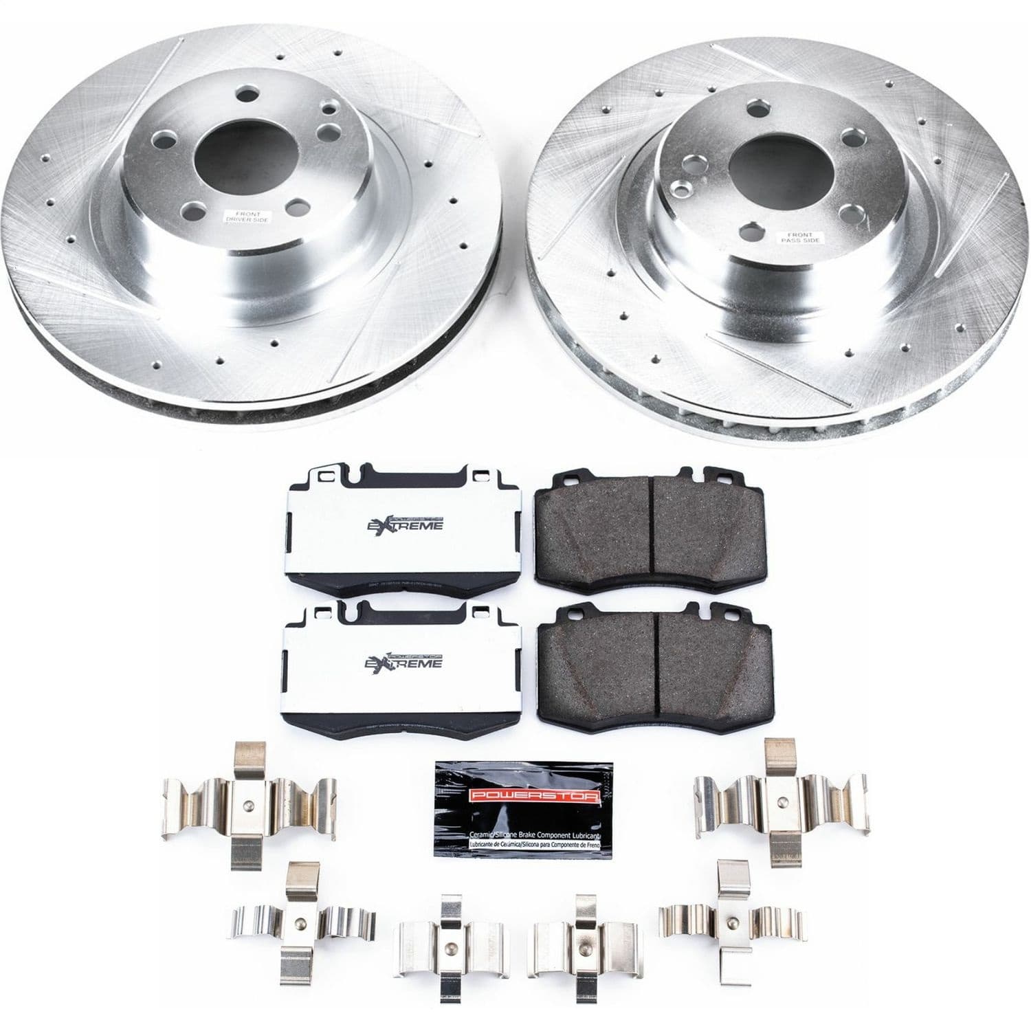 Power Stop - K5235-26 - Front - Disc Brake Pad and Rotor Kit image 1