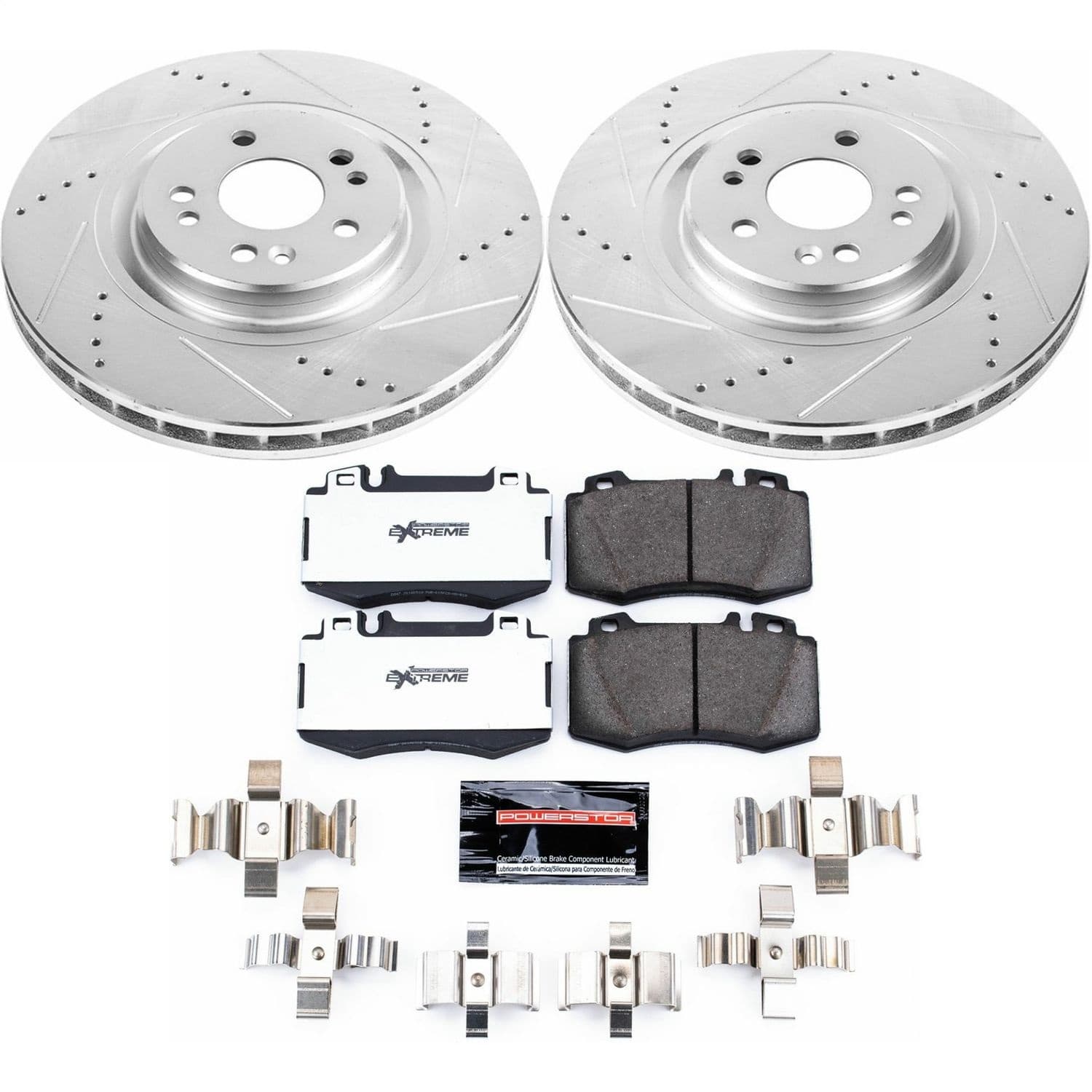 Power Stop - K5236-26 - Front - Disc Brake Pad and Rotor Kit image 1