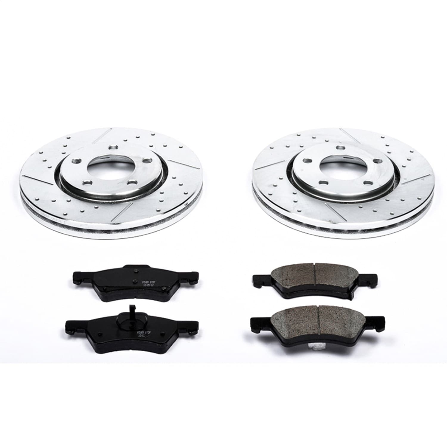 Power Stop - K5246 - Front - Disc Brake Pad and Rotor Kit image 1