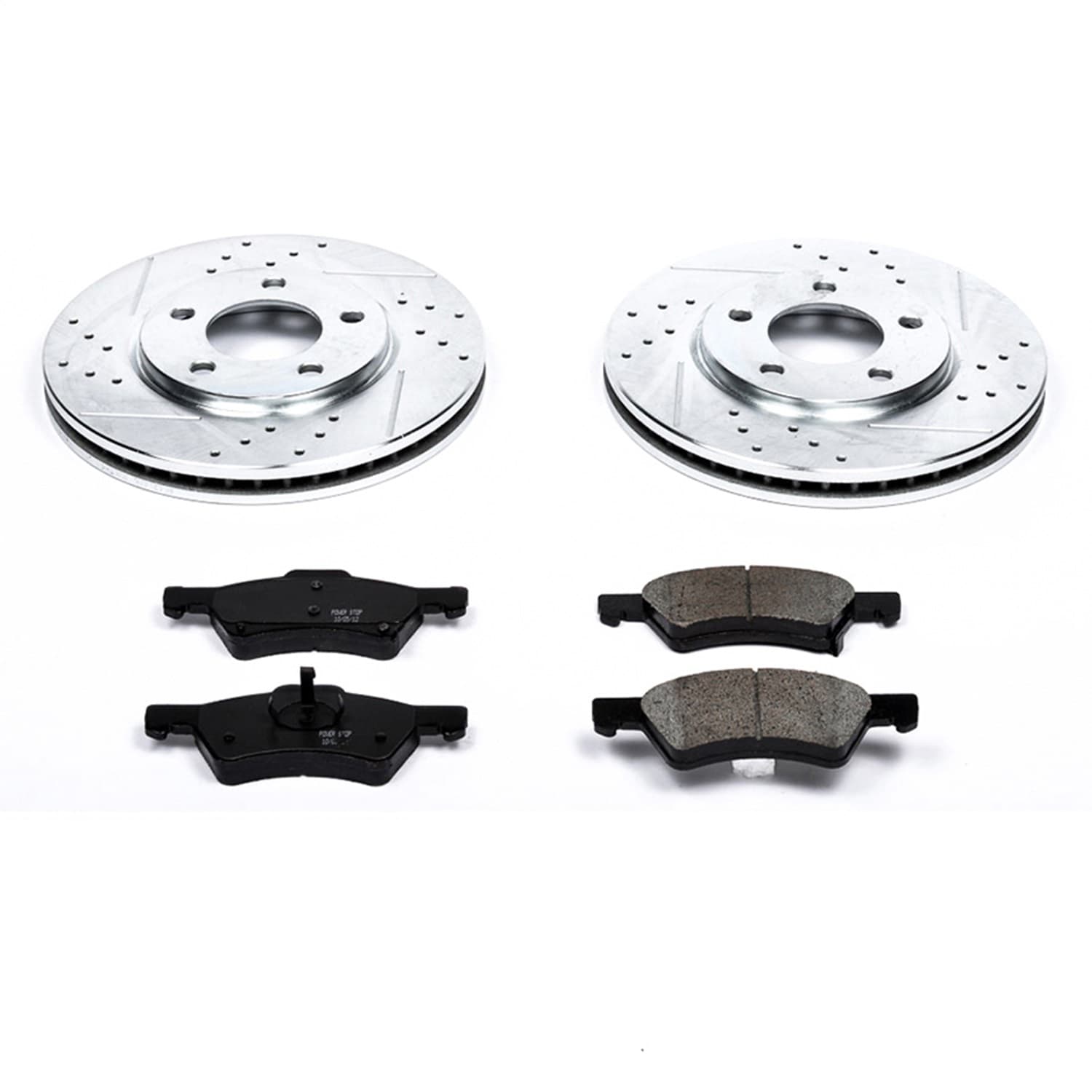 Power Stop - K5247 - Front - Disc Brake Pad and Rotor Kit image 1