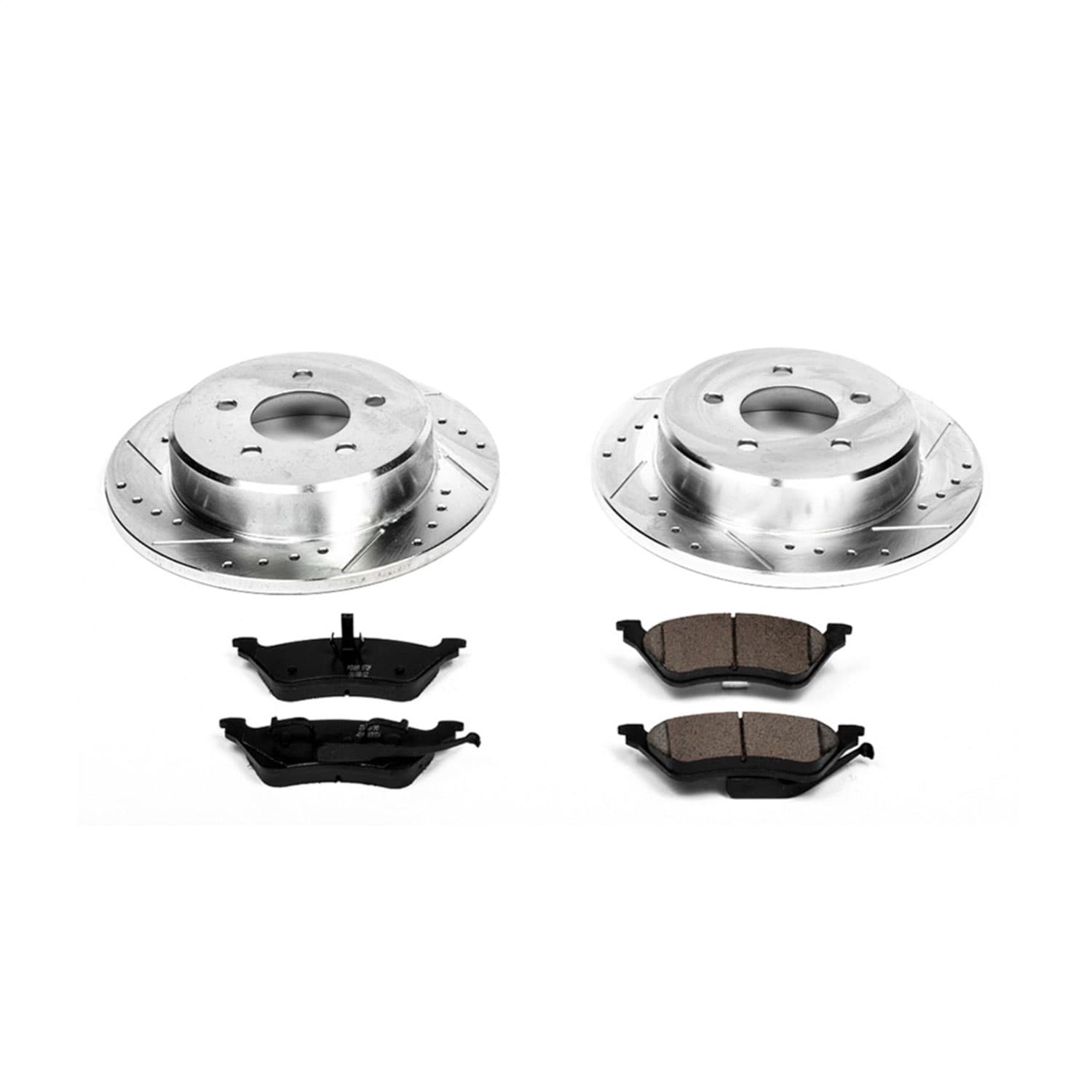 Power Stop - K5248 - Rear - Disc Brake Pad and Rotor Kit image 1