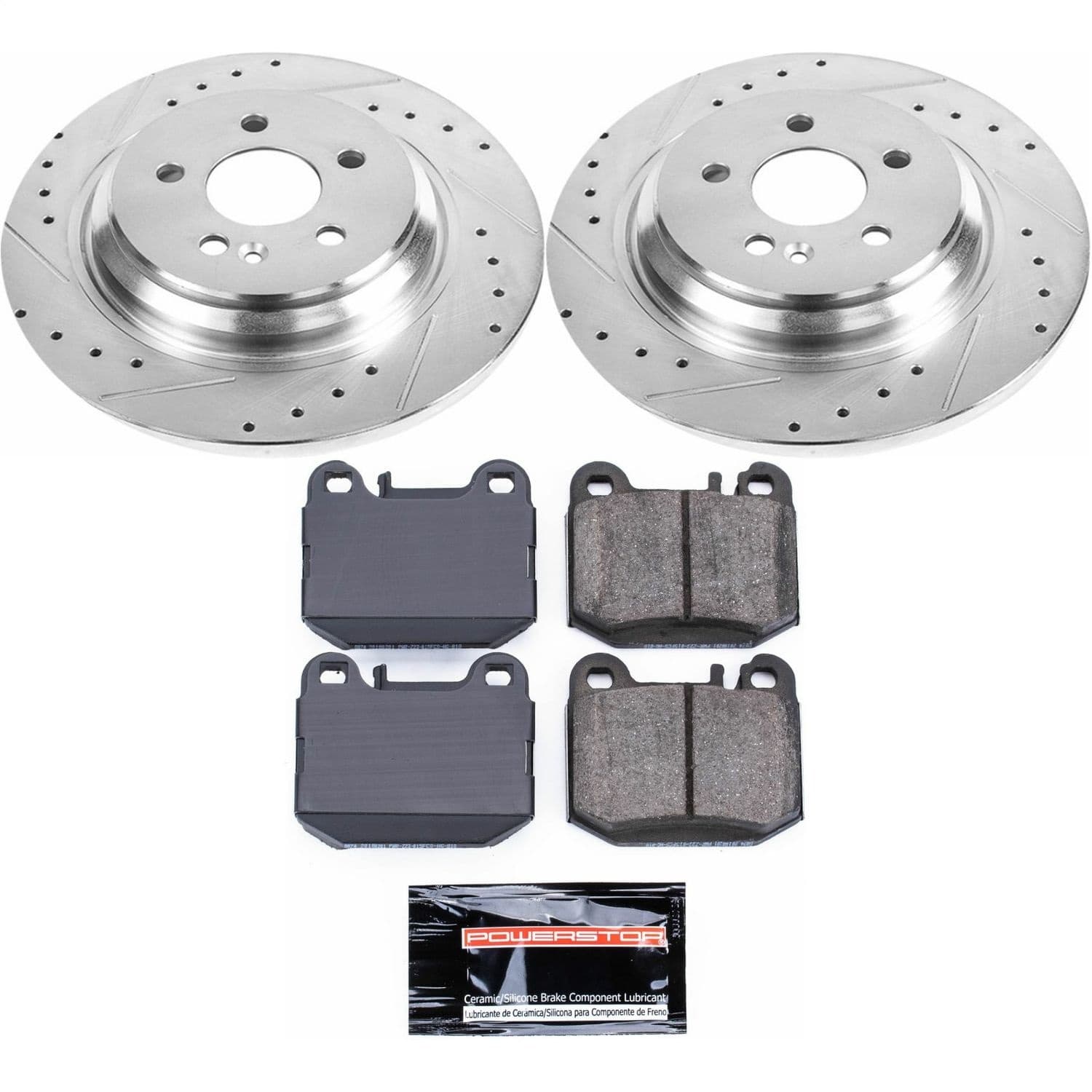 Power Stop - K5261 - Rear - Disc Brake Pad and Rotor Kit image 1