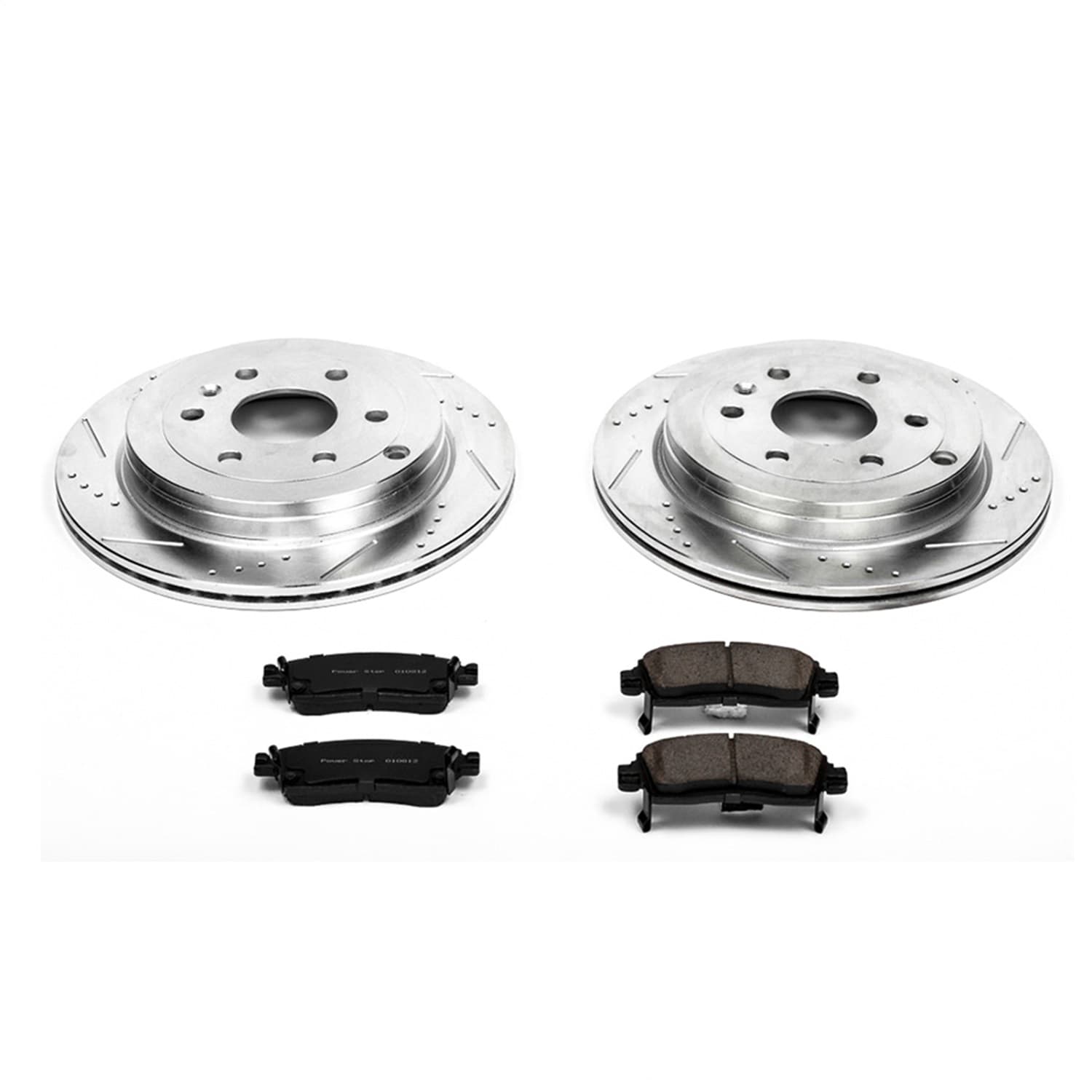 Power Stop - K5262 - Rear - Disc Brake Pad and Rotor Kit image 1