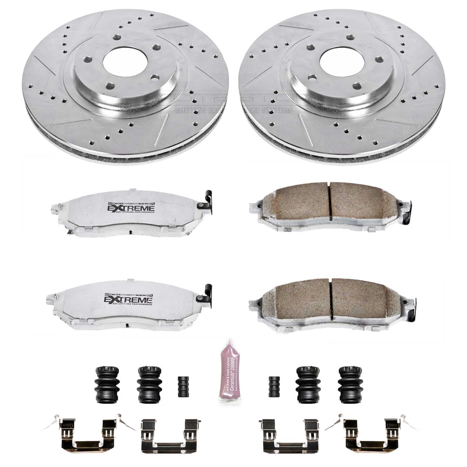 Power Stop - K5263-26 - Front - Disc Brake Pad and Rotor Kit image 1