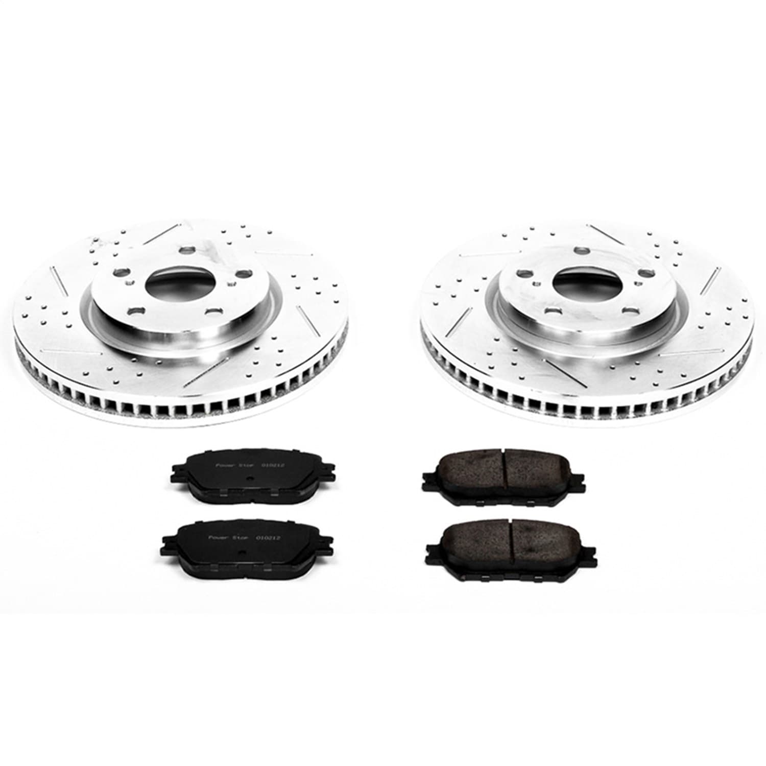 Power Stop - K5272 - Front - Disc Brake Pad and Rotor Kit image 1
