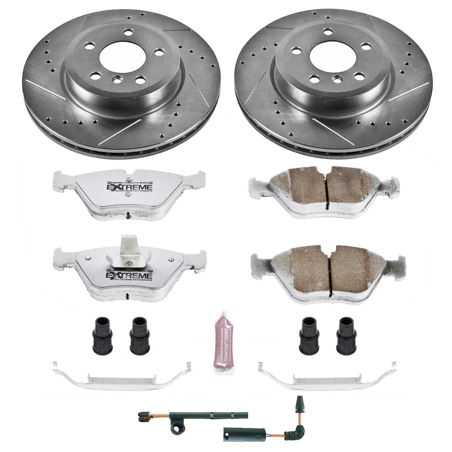 Power Stop - K5298-26 - Front - Disc Brake Pad and Rotor Kit image 1