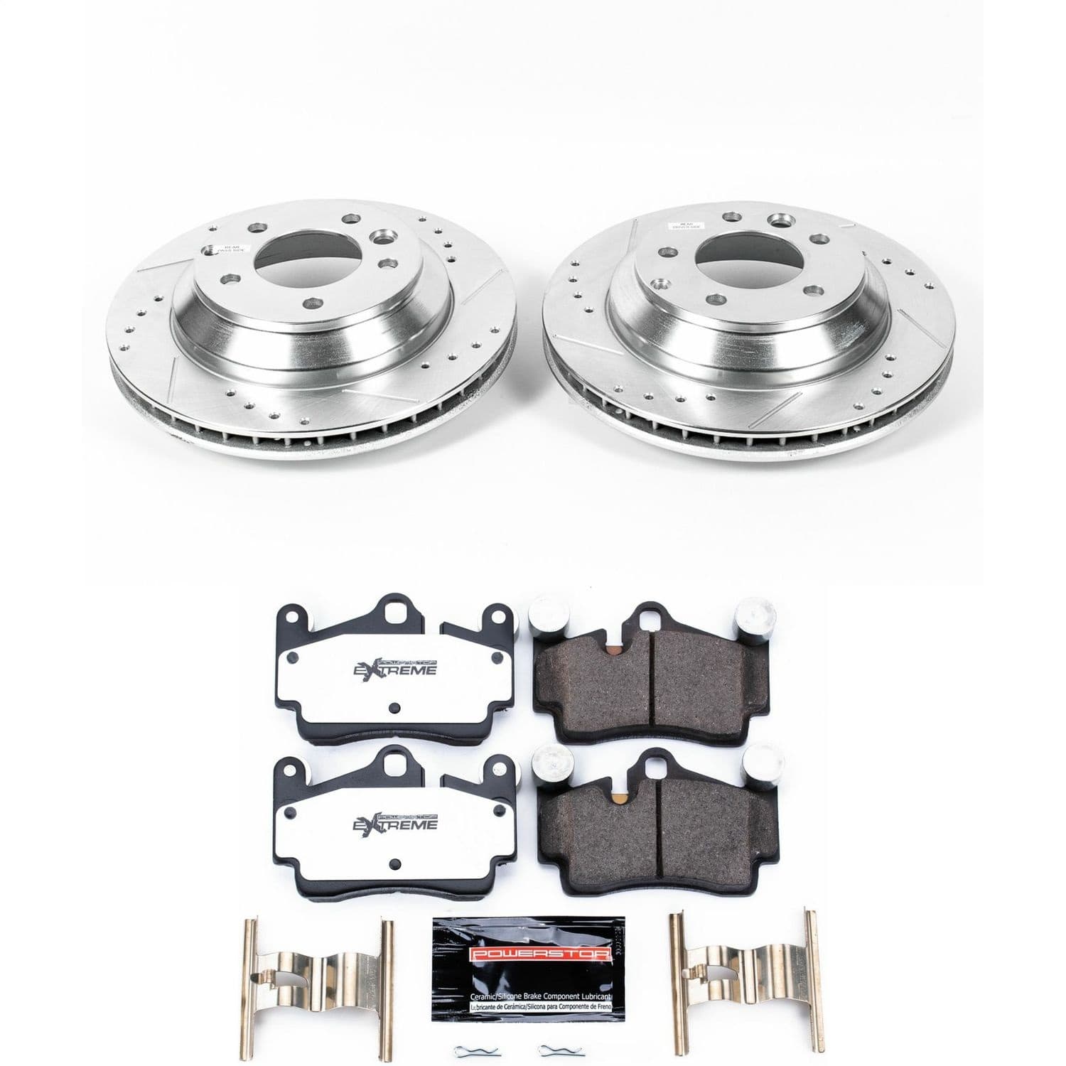 Power Stop - K5312-26 - Rear - Disc Brake Pad and Rotor Kit image 1