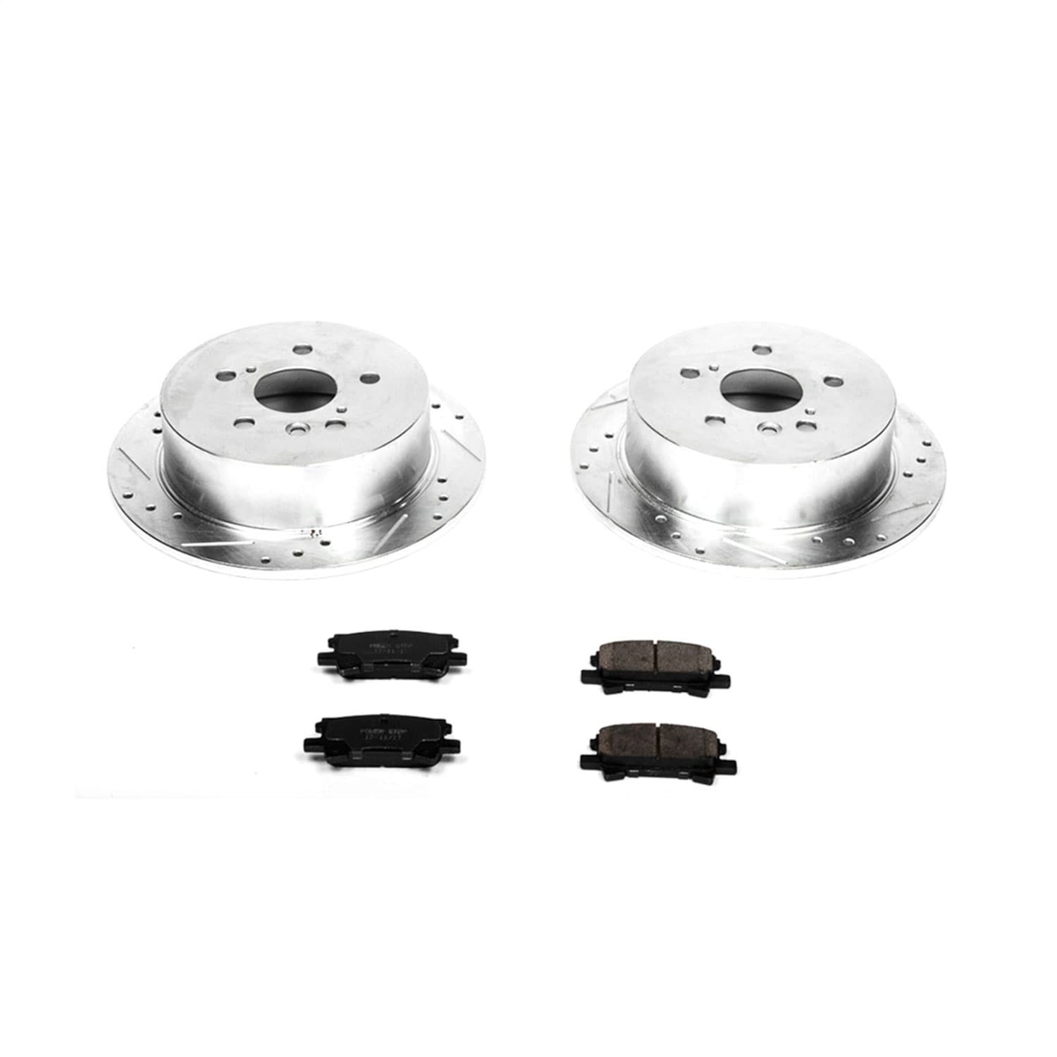 Power Stop - K5333 - Rear - Disc Brake Pad and Rotor Kit image 1