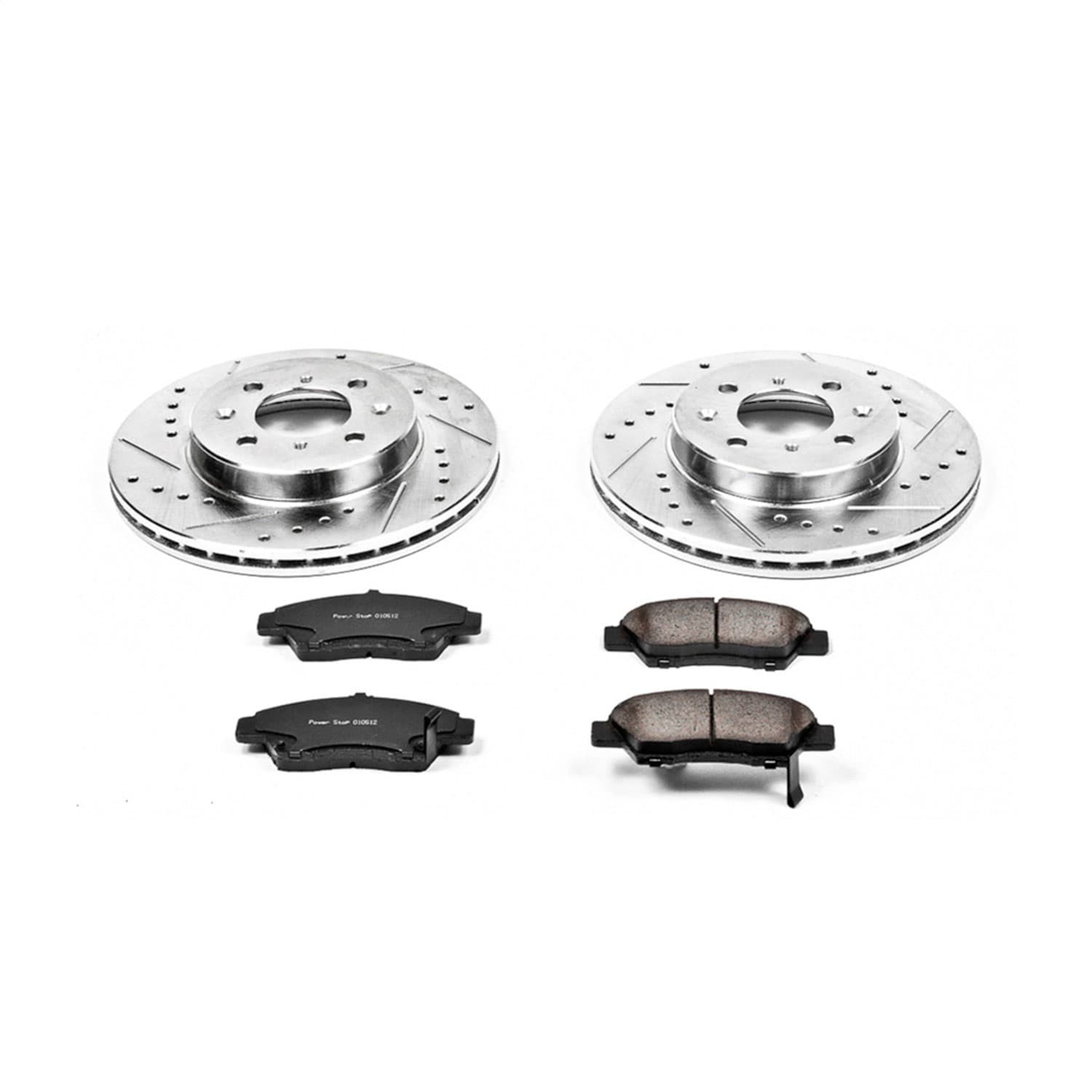 Power Stop - K5382 - Front - Disc Brake Pad and Rotor Kit image 1