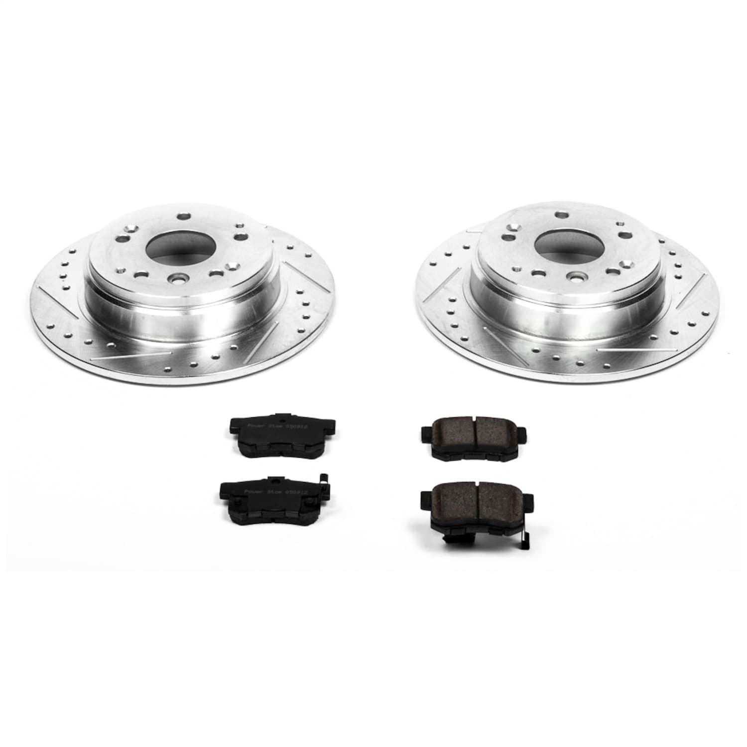 Power Stop - K5399 - Rear - Disc Brake Pad and Rotor Kit image 1