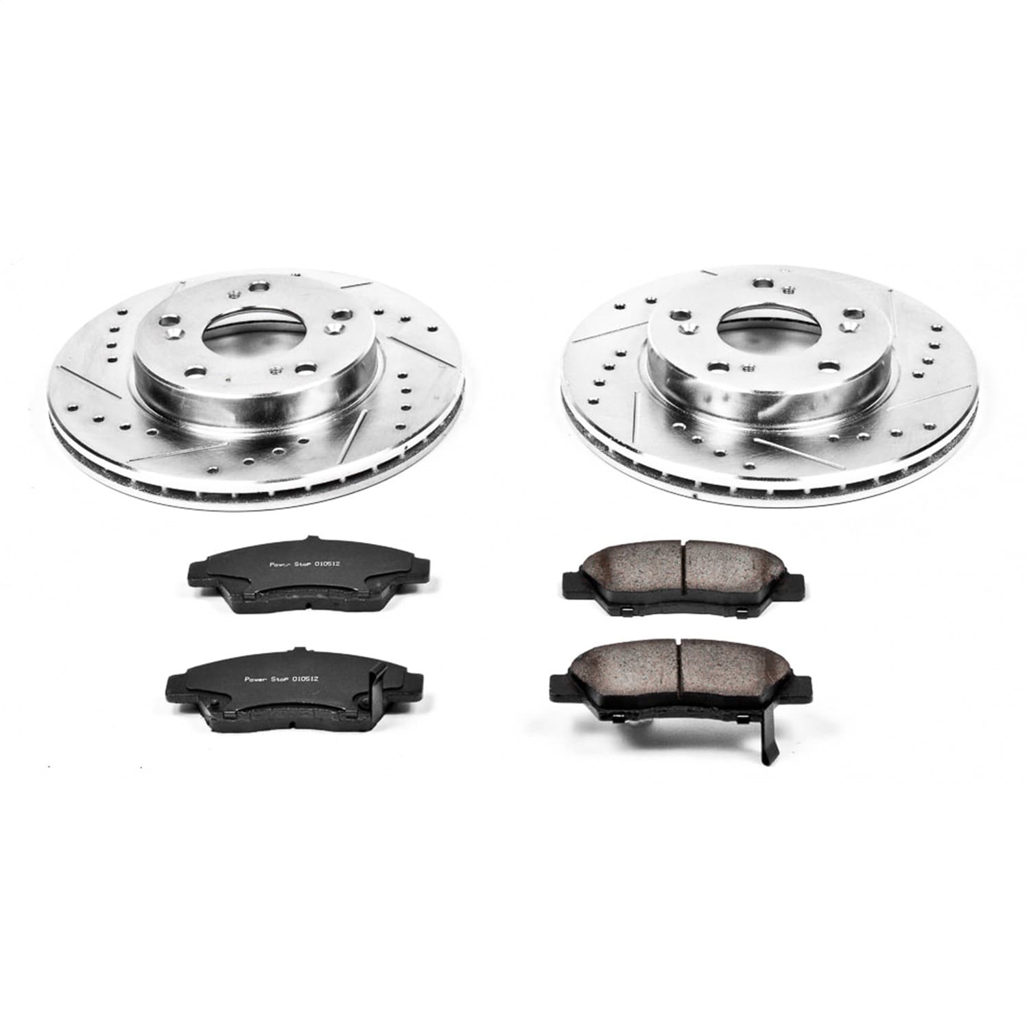 Power Stop - K5400 - Front - Disc Brake Pad and Rotor Kit image 1