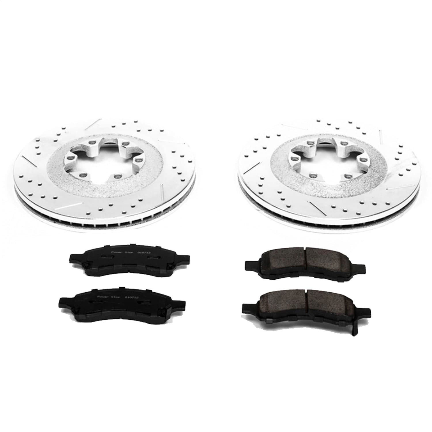 Power Stop - K5405 - Front - Disc Brake Pad and Rotor Kit image 1