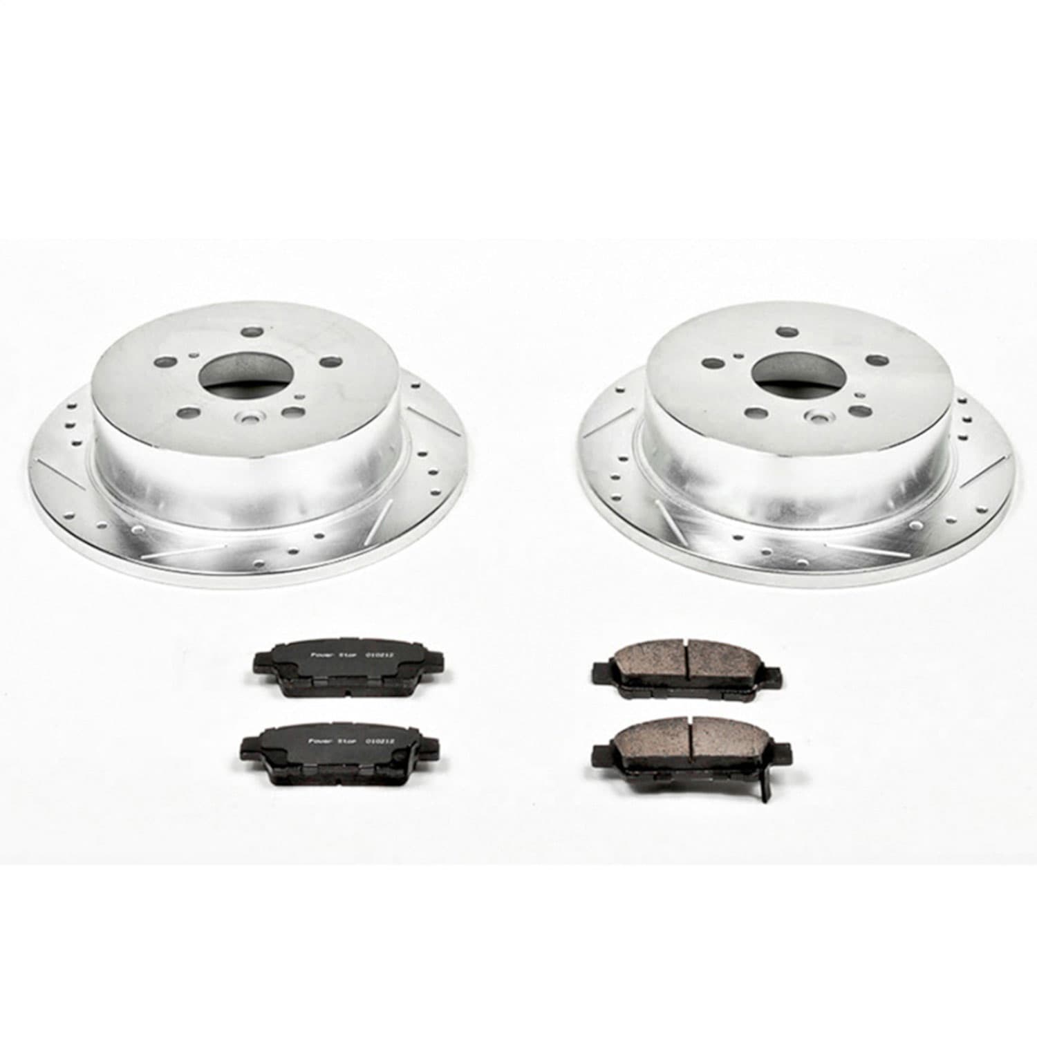 Power Stop - K5498 - Rear - Disc Brake Pad and Rotor Kit image 1