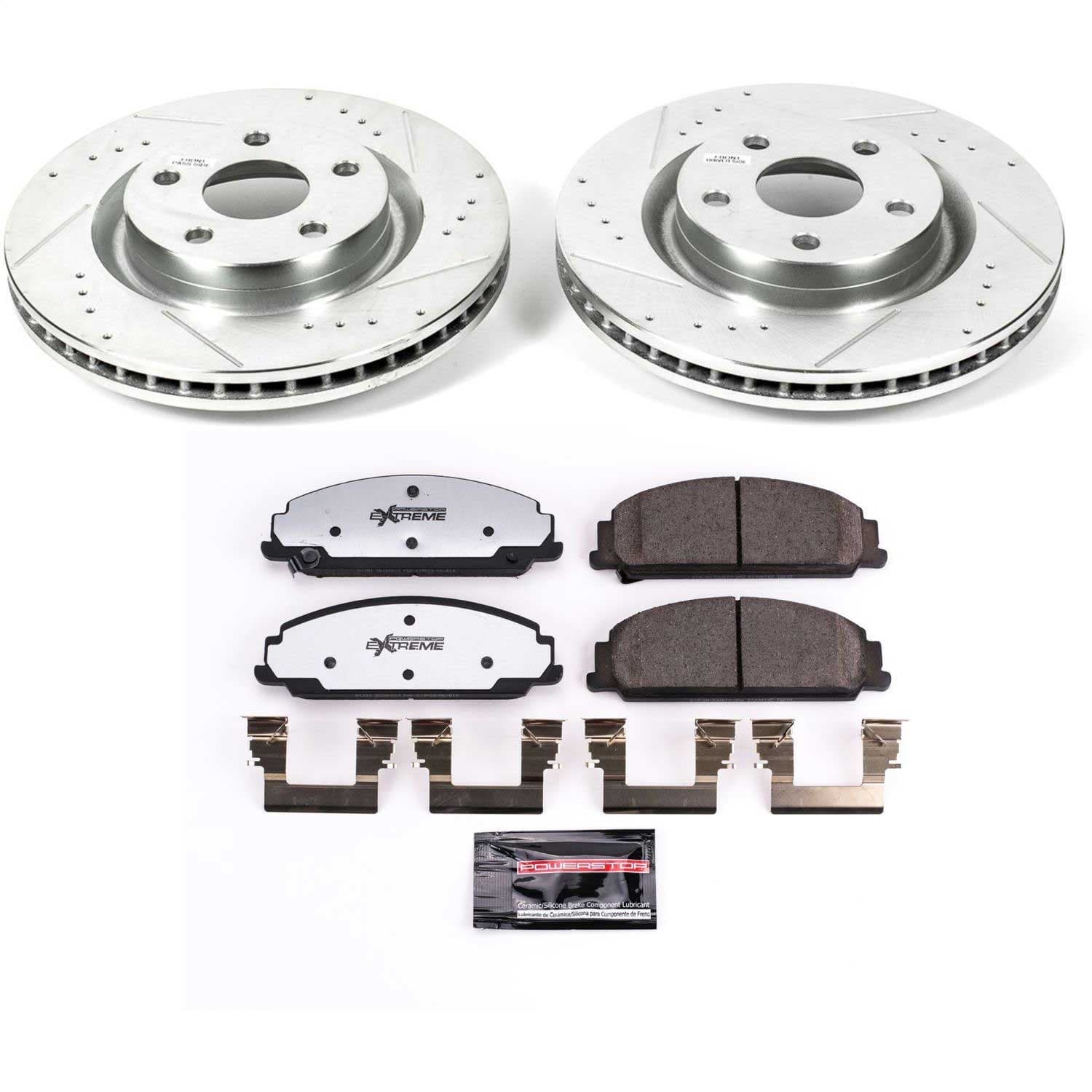 Power Stop - K5529-26 - Front - Disc Brake Pad and Rotor Kit image 1