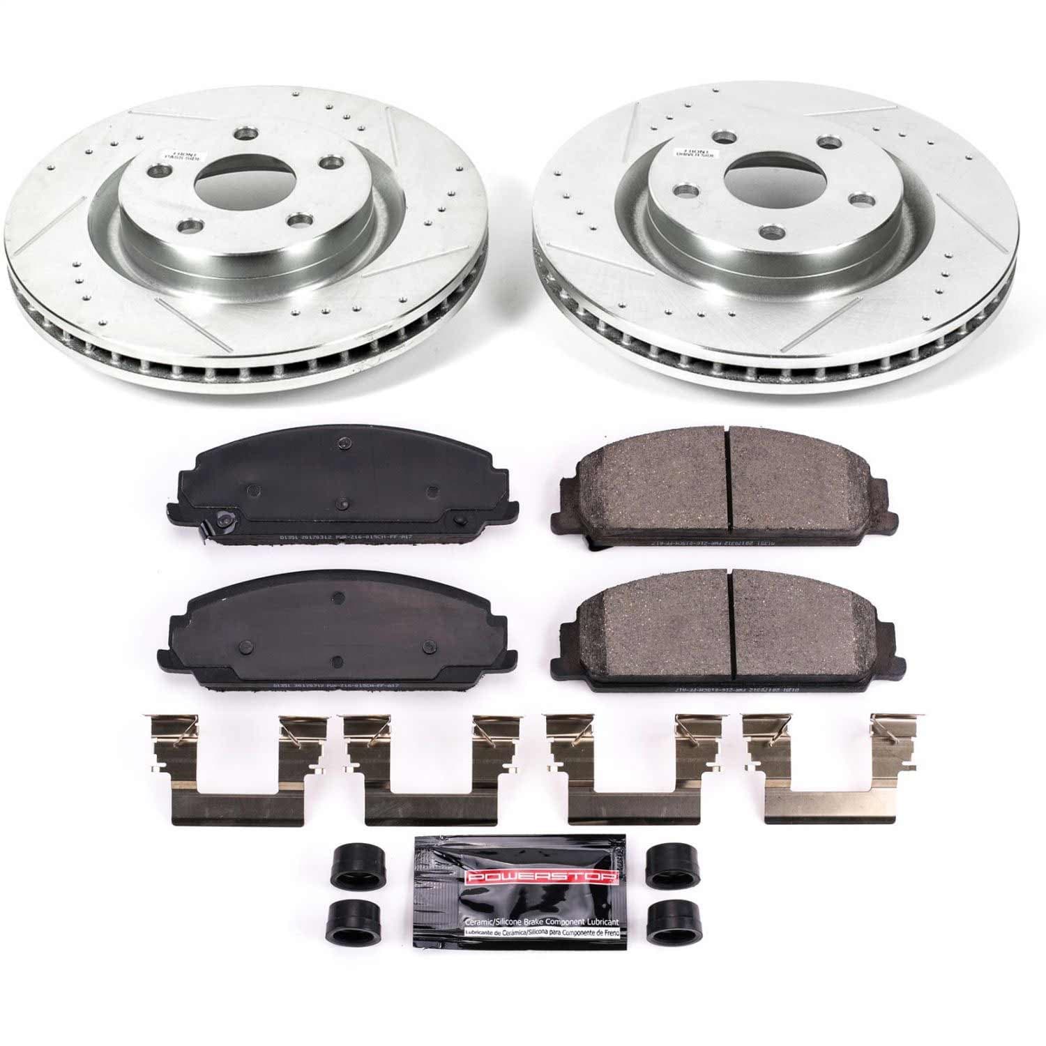 Power Stop - K5529 - Front - Disc Brake Pad and Rotor Kit image 1