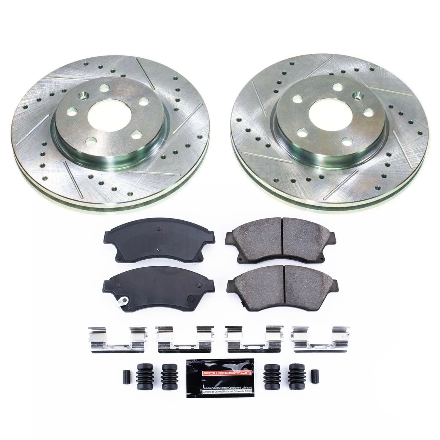 Power Stop - K5550 - Front - Disc Brake Pad and Rotor Kit image 1