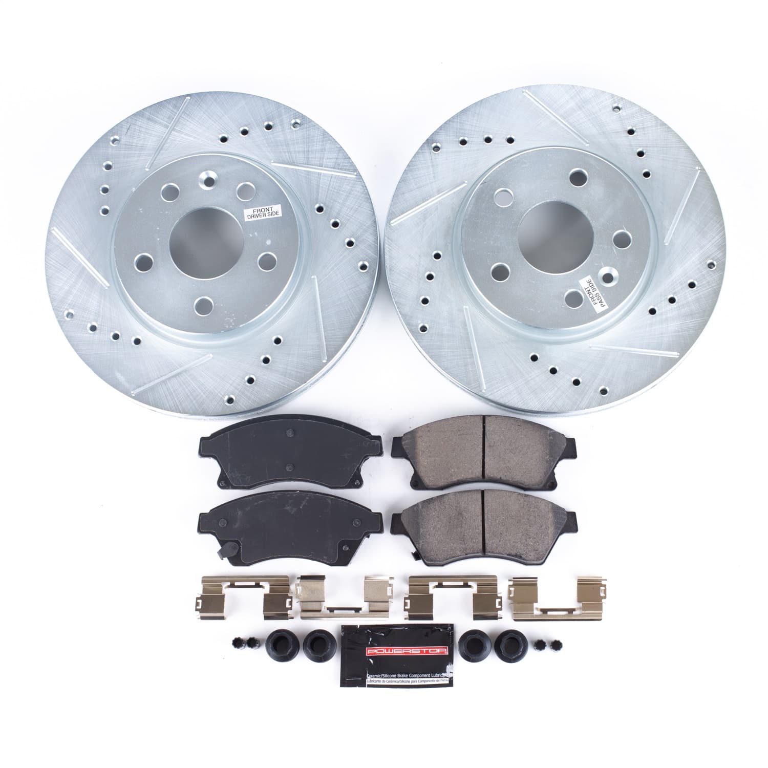 Power Stop - K5550 - Front - Disc Brake Pad and Rotor Kit image 3