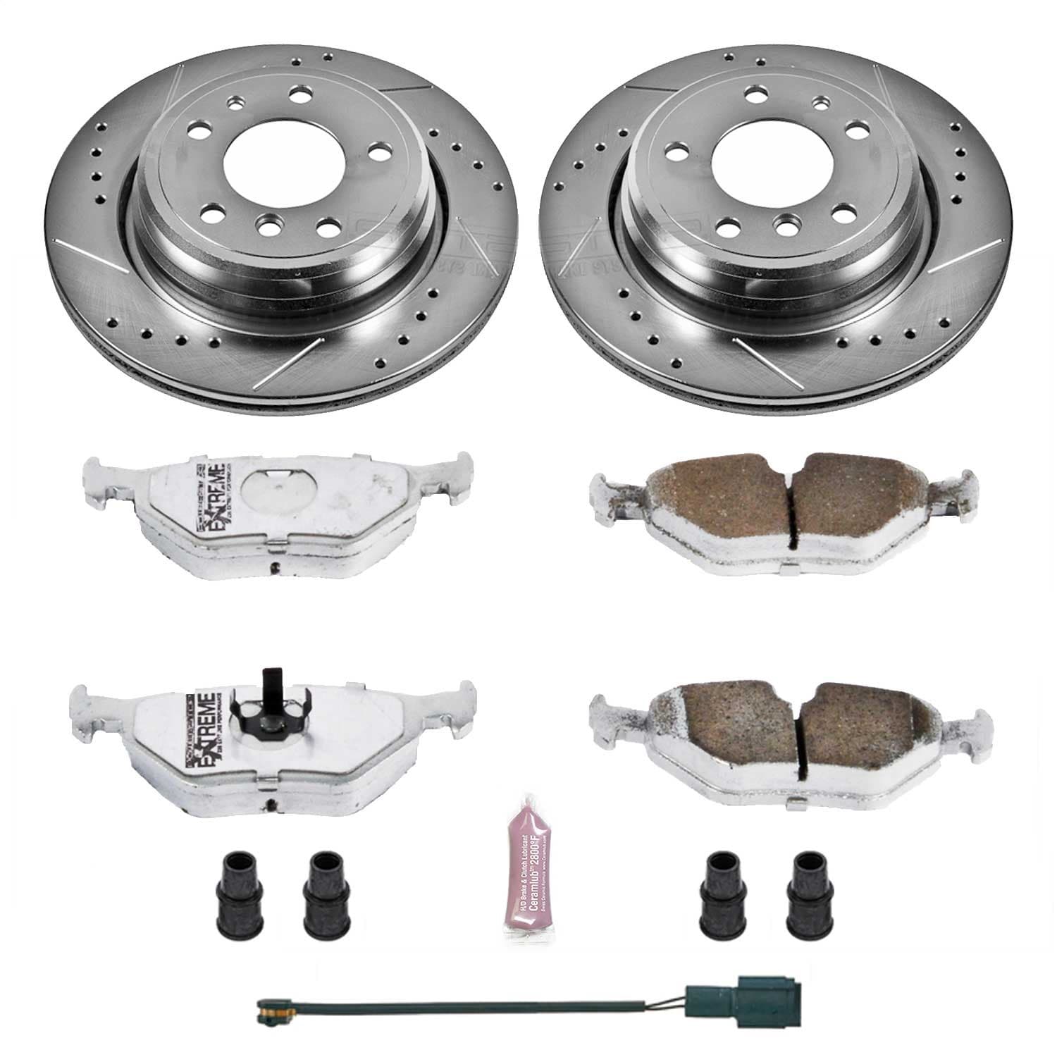 Power Stop - K557-26 - Rear - Disc Brake Pad and Rotor Kit image 1