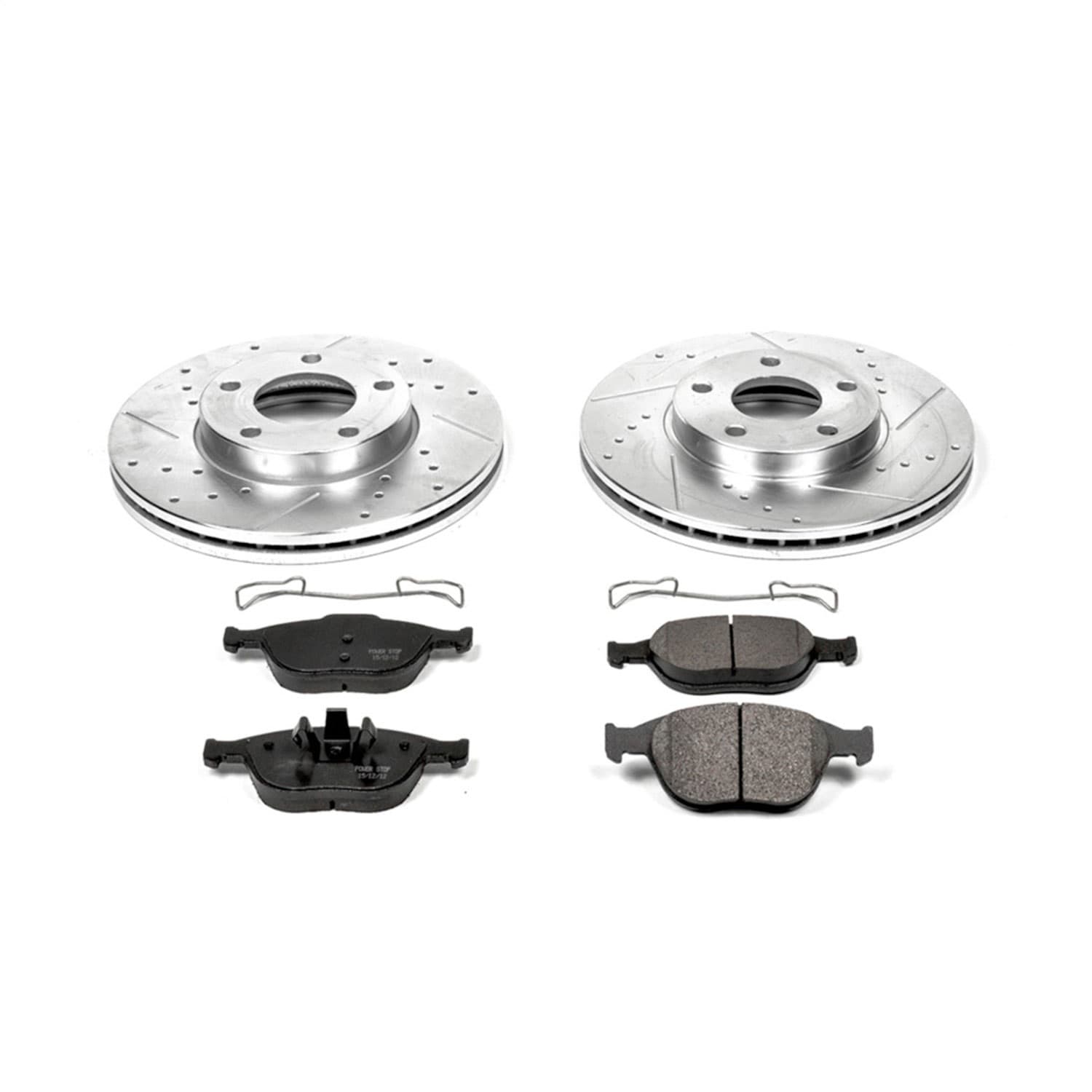 Power Stop - K5580 - Front - Disc Brake Pad and Rotor Kit image 1