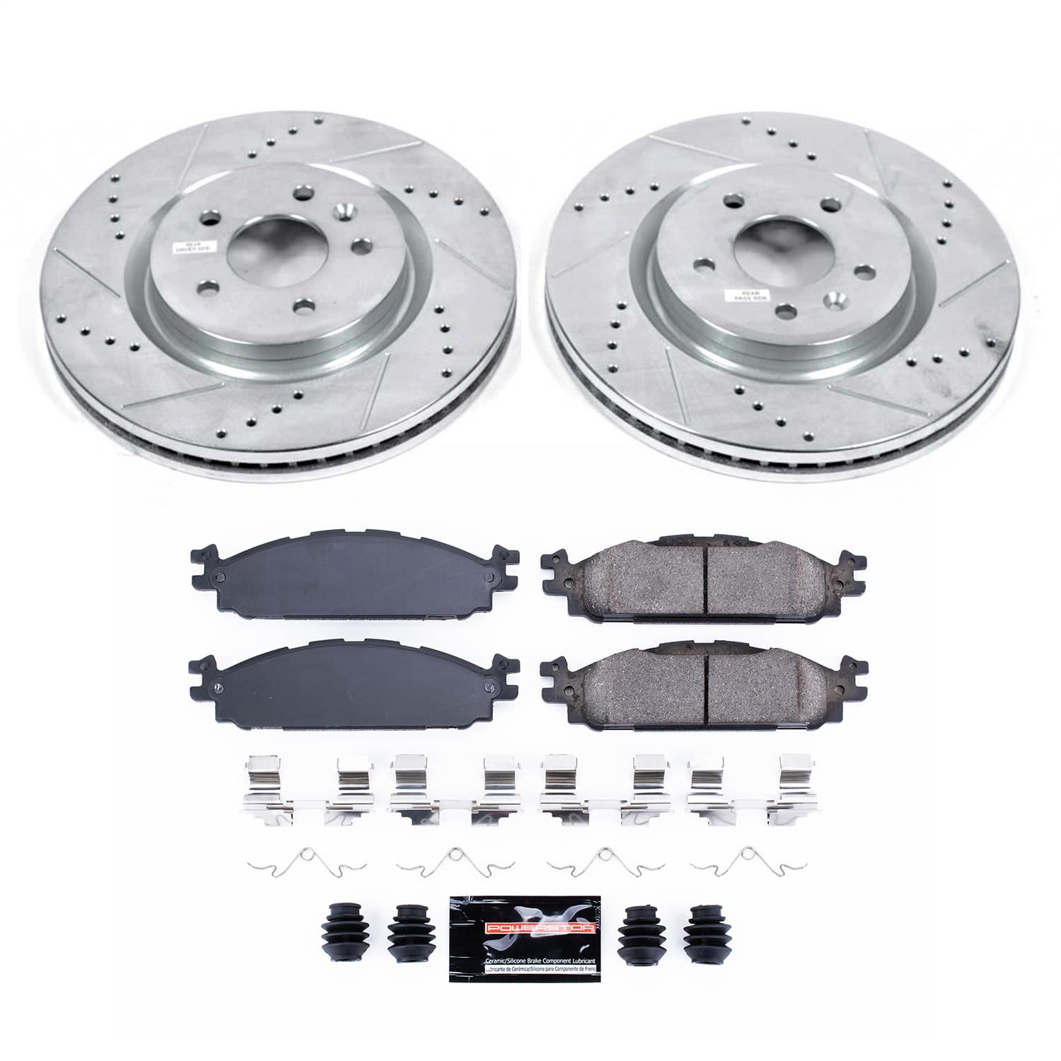 Power Stop - K5583 - Front - Disc Brake Pad and Rotor Kit image 1