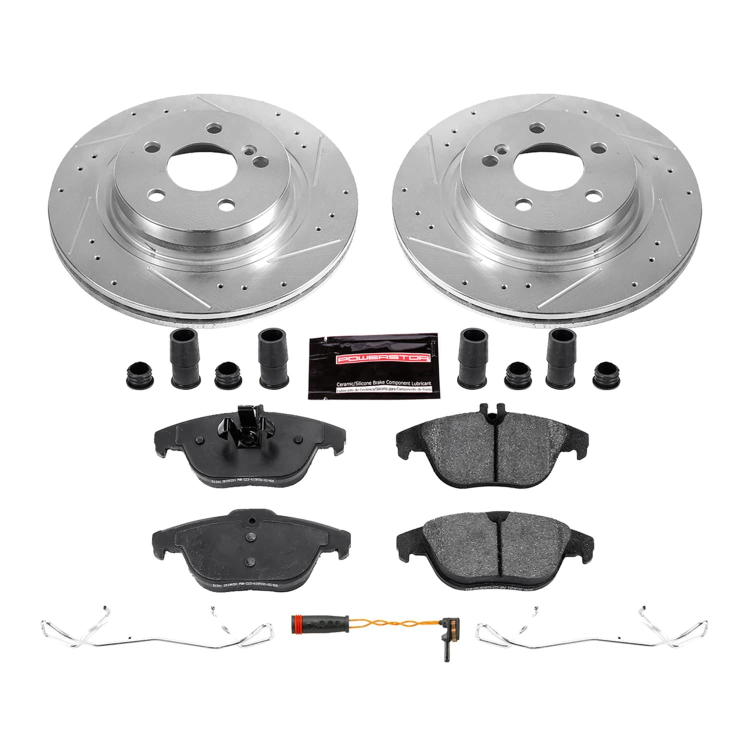 Power Stop - K5626 - Rear - Disc Brake Pad and Rotor Kit image 1