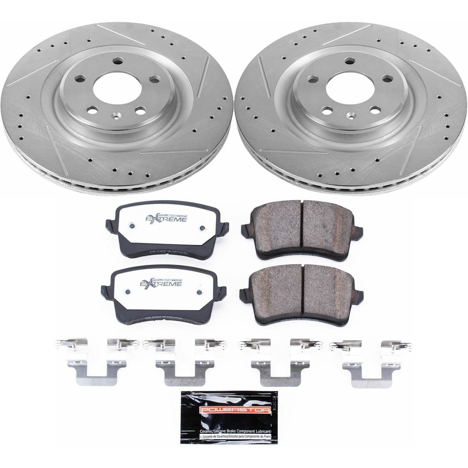 Power Stop - K5678-26 - Rear - Disc Brake Pad and Rotor Kit image 1