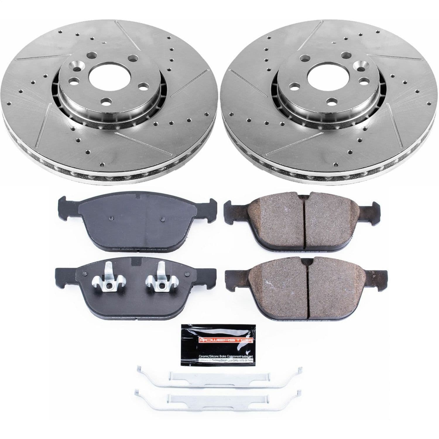 Power Stop - K5702 - Front - Disc Brake Pad and Rotor Kit image 1