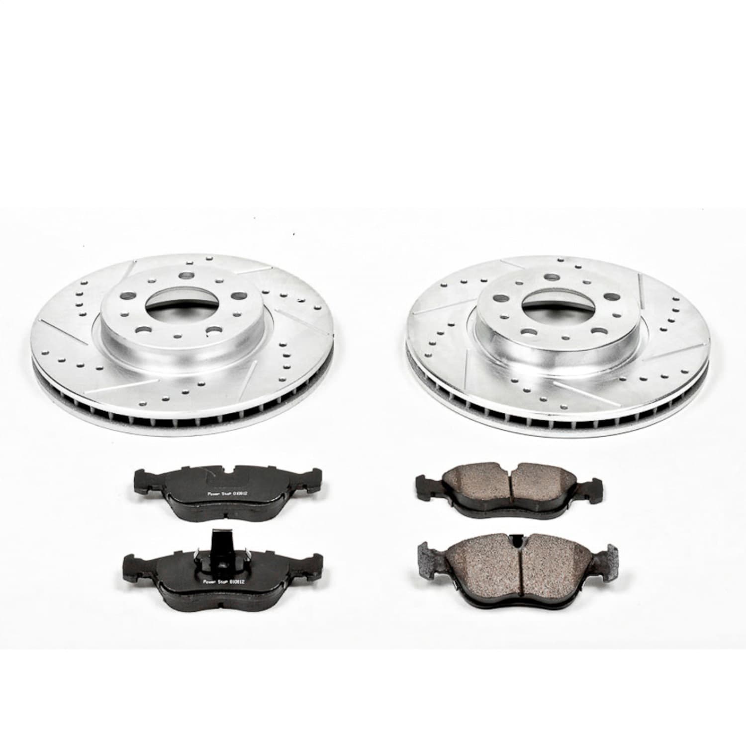 Power Stop - K572 - Front - Disc Brake Pad and Rotor Kit image 1