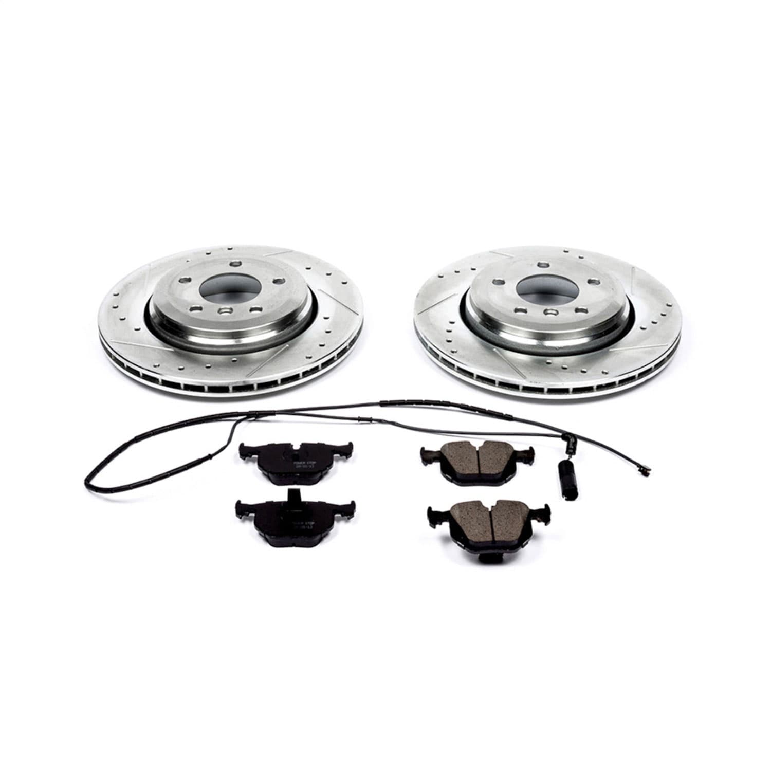 Power Stop - K5729 - Rear - Disc Brake Pad and Rotor Kit image 1