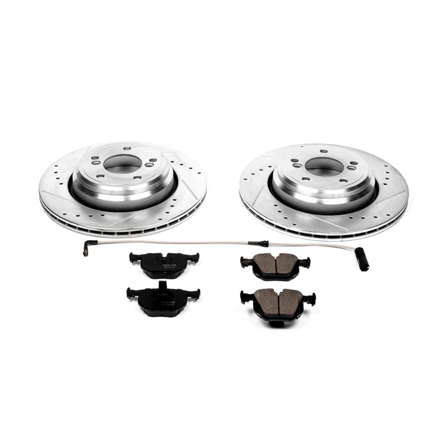 Power Stop - K5731 - Rear - Disc Brake Pad and Rotor Kit image 1