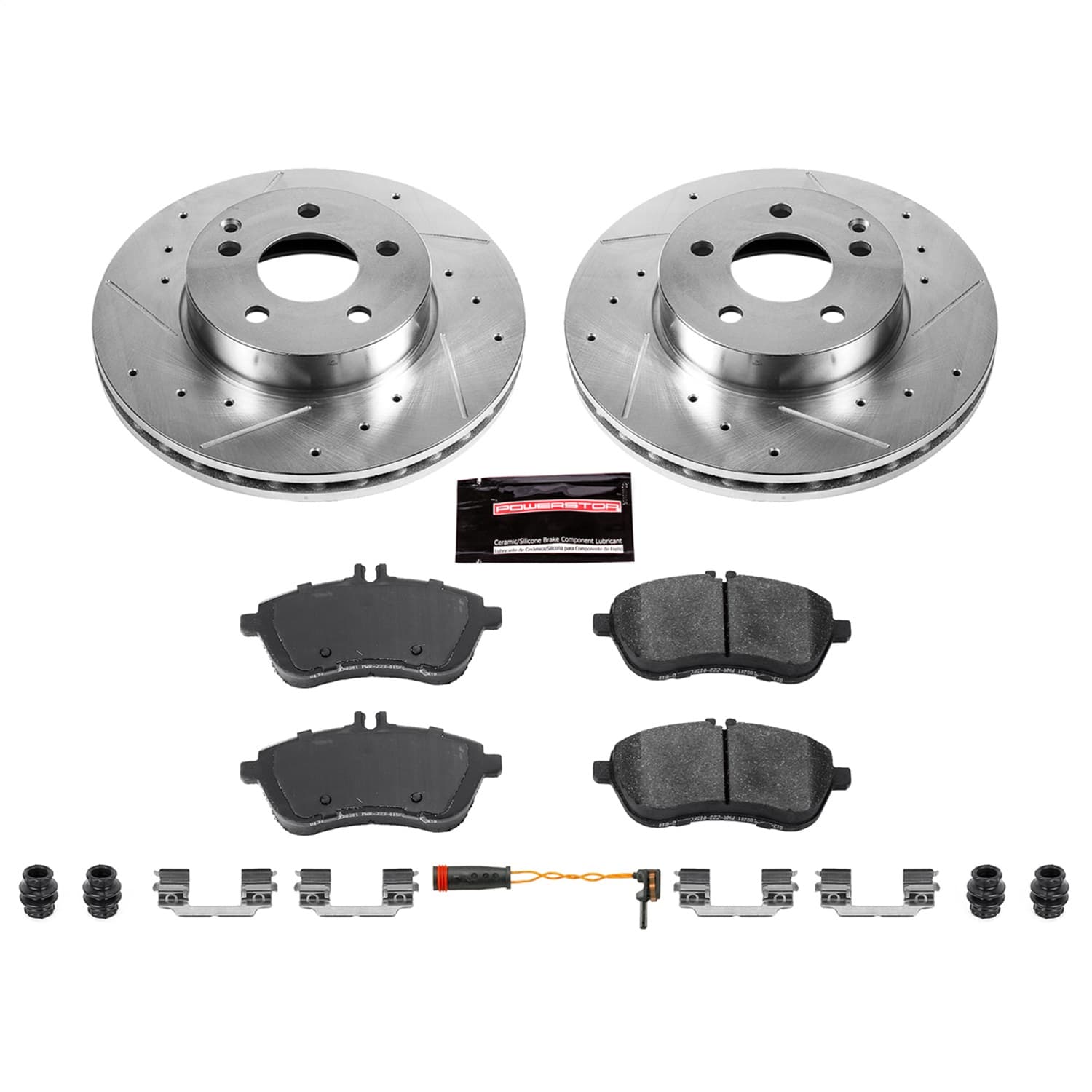 Power Stop - K5790 - Front - Disc Brake Pad and Rotor Kit image 1