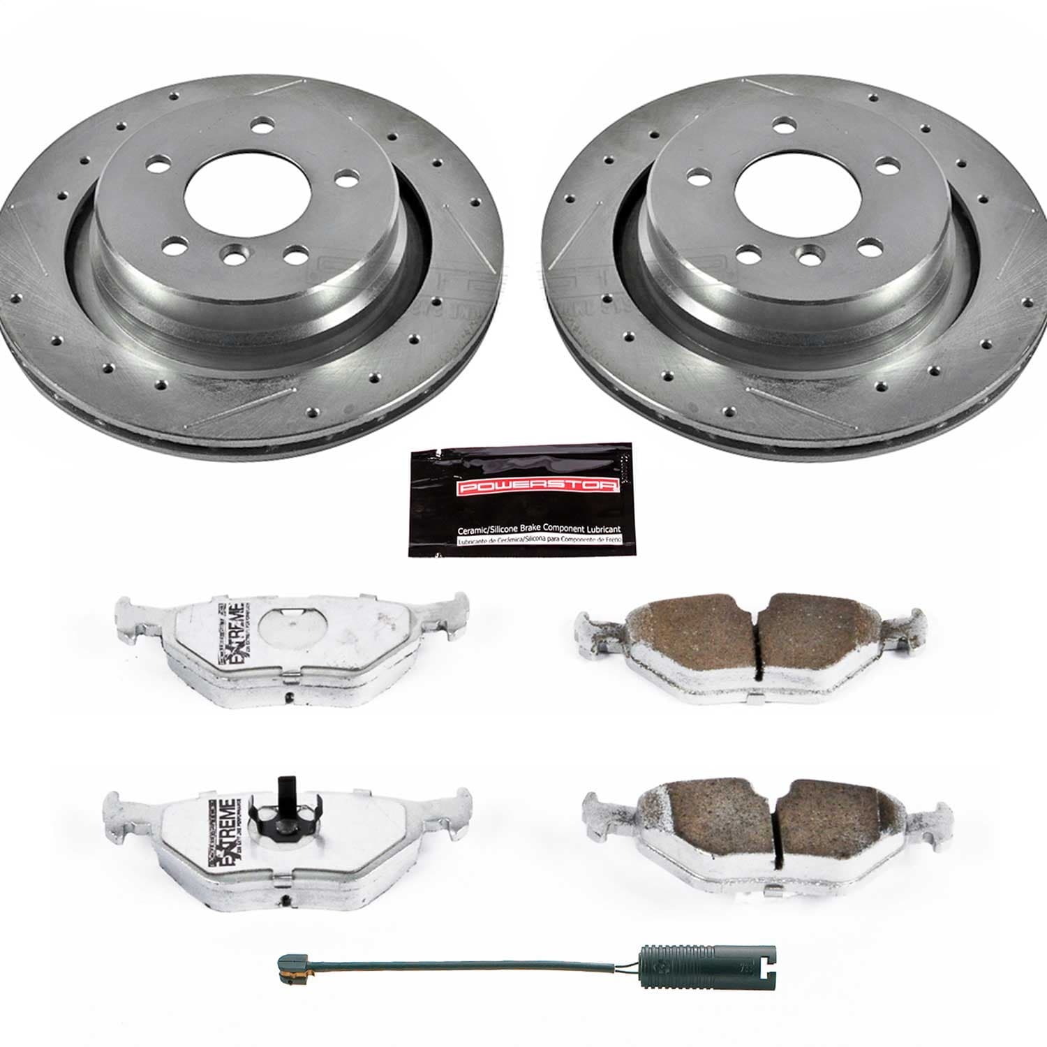 Power Stop - K581-26 - Rear - Disc Brake Pad and Rotor Kit image 1