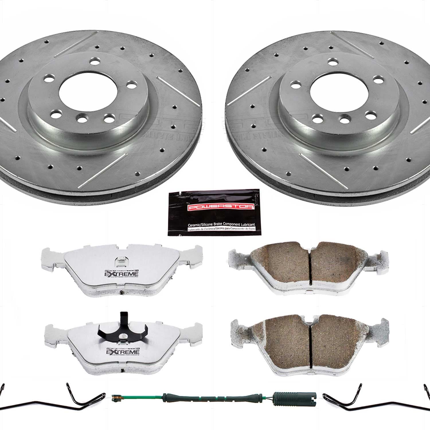 Power Stop - K582-26 - Front - Disc Brake Pad and Rotor Kit image 1