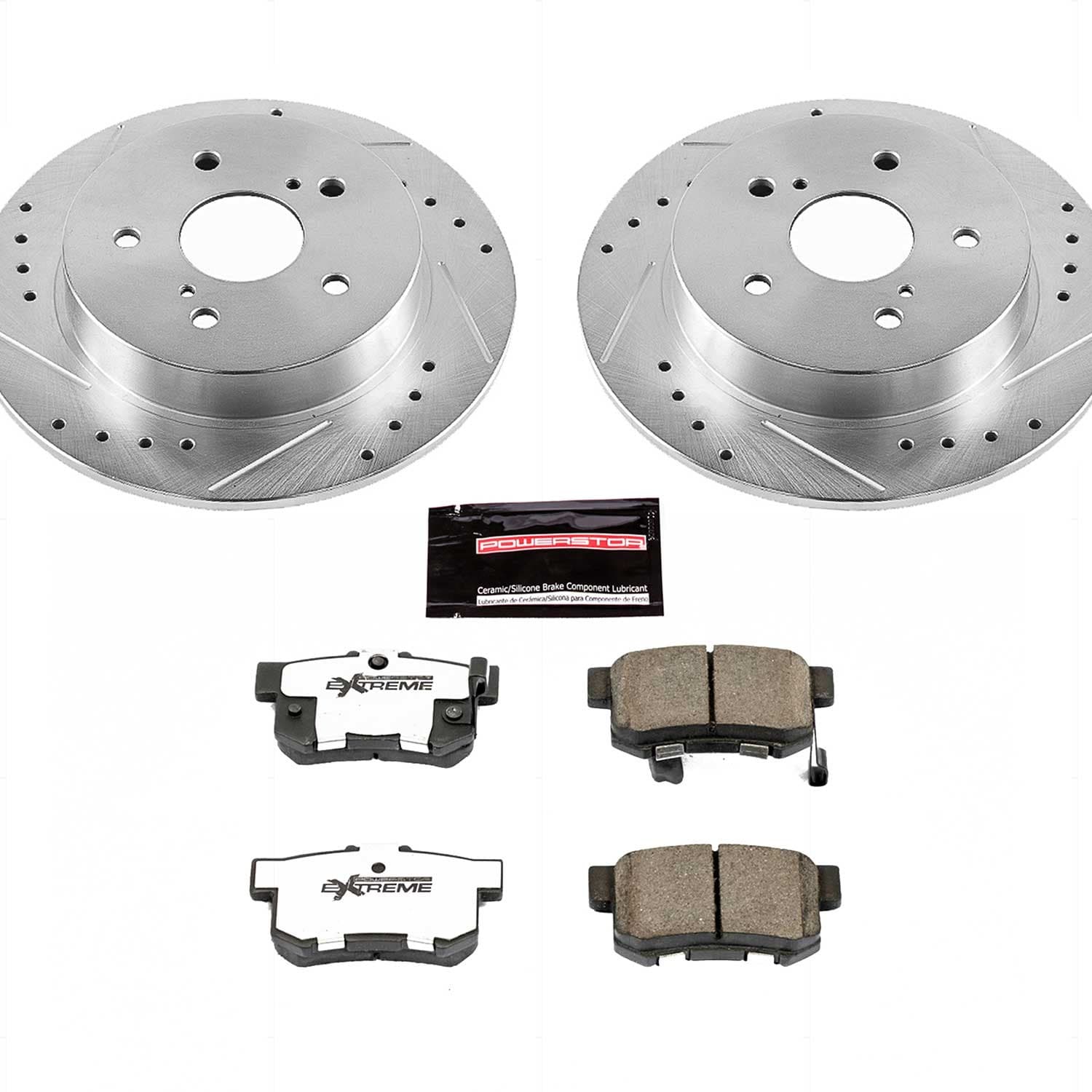 Power Stop - K5889-26 - Rear - Disc Brake Pad and Rotor Kit image 1