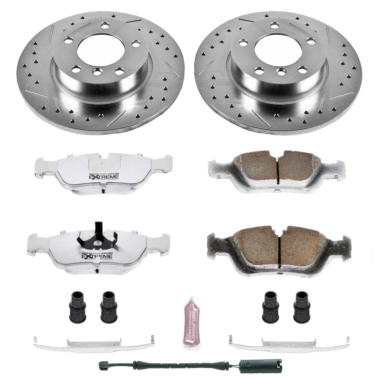 Power Stop - K590-26 - Front - Disc Brake Pad and Rotor Kit image 1