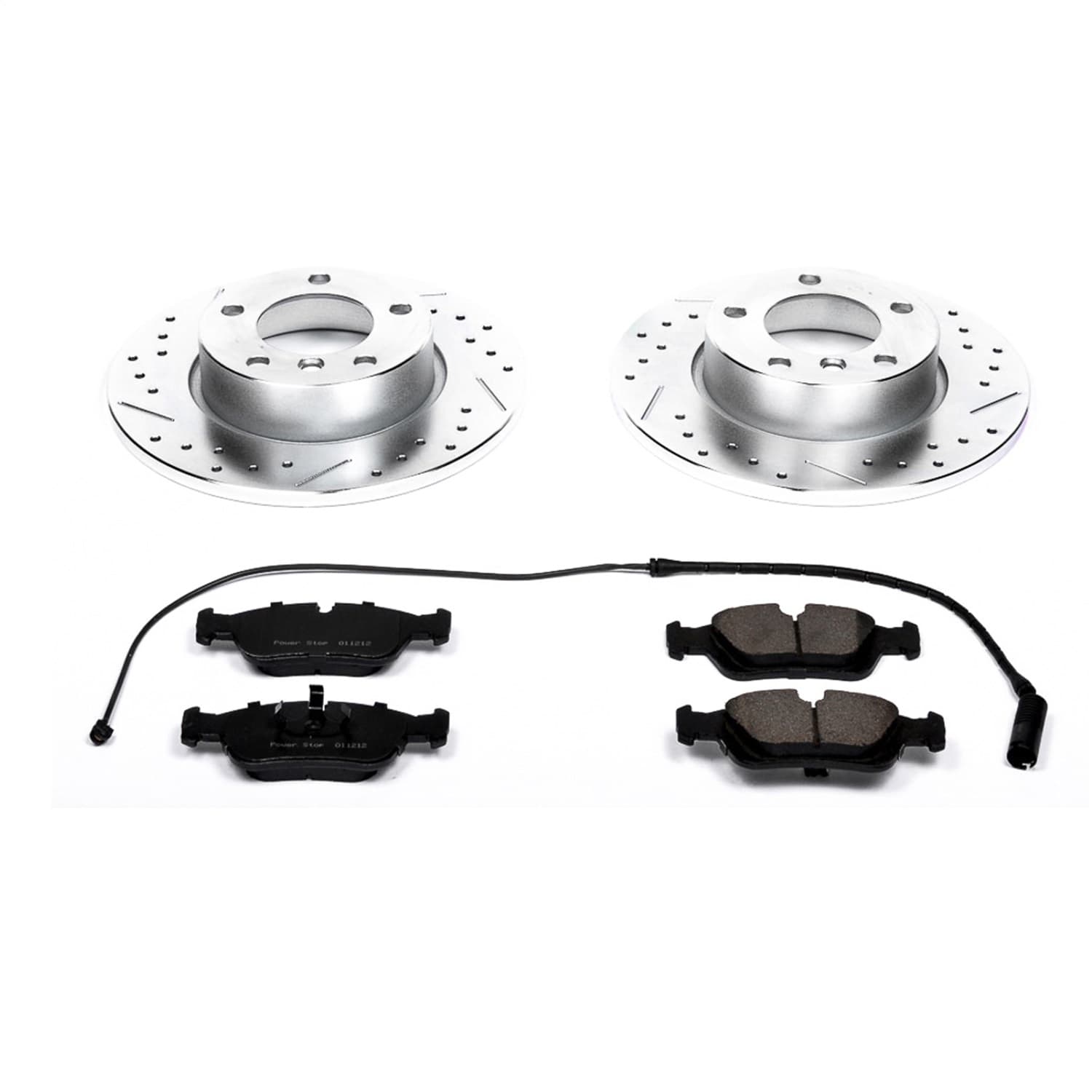 Power Stop - K590 - Front - Disc Brake Pad and Rotor Kit image 1