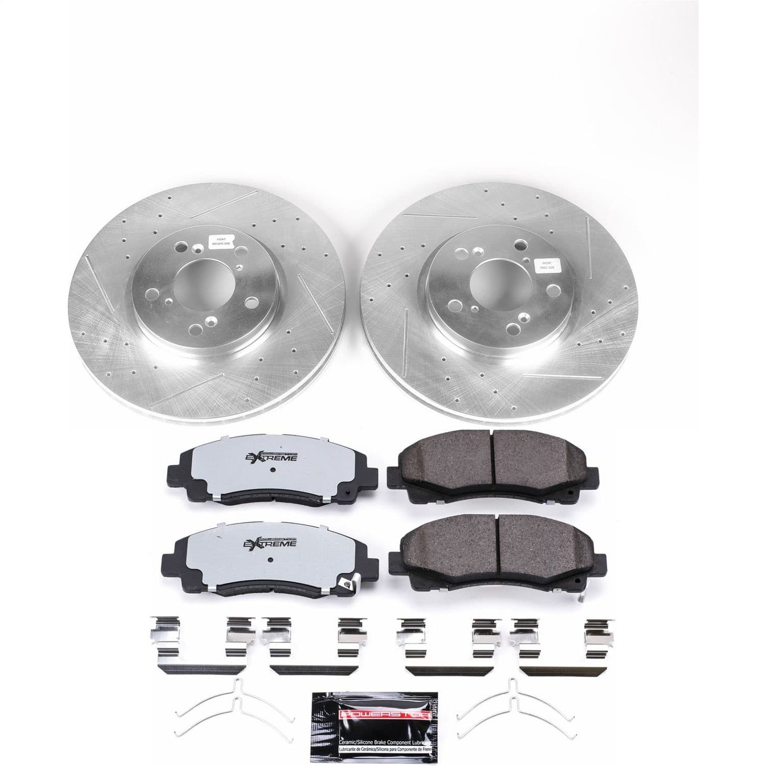 Power Stop - K5939-36 - Front - Disc Brake Pad and Rotor Kit image 1