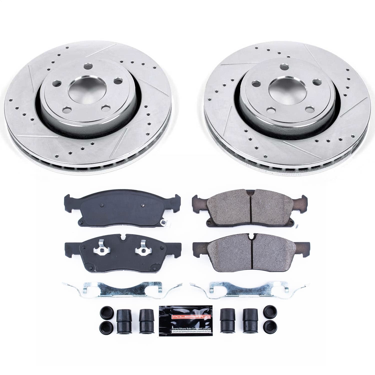 Power Stop - K5951 - Front - Disc Brake Pad and Rotor Kit image 1