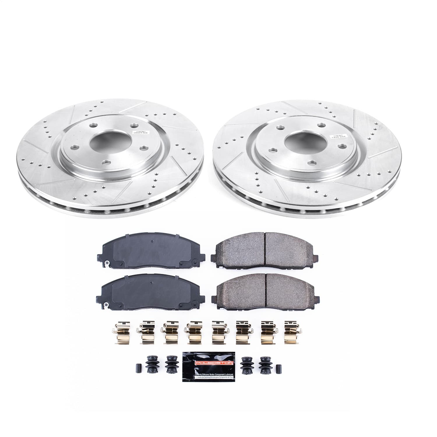 Power Stop - K5959 - Front - Disc Brake Pad and Rotor Kit image 1
