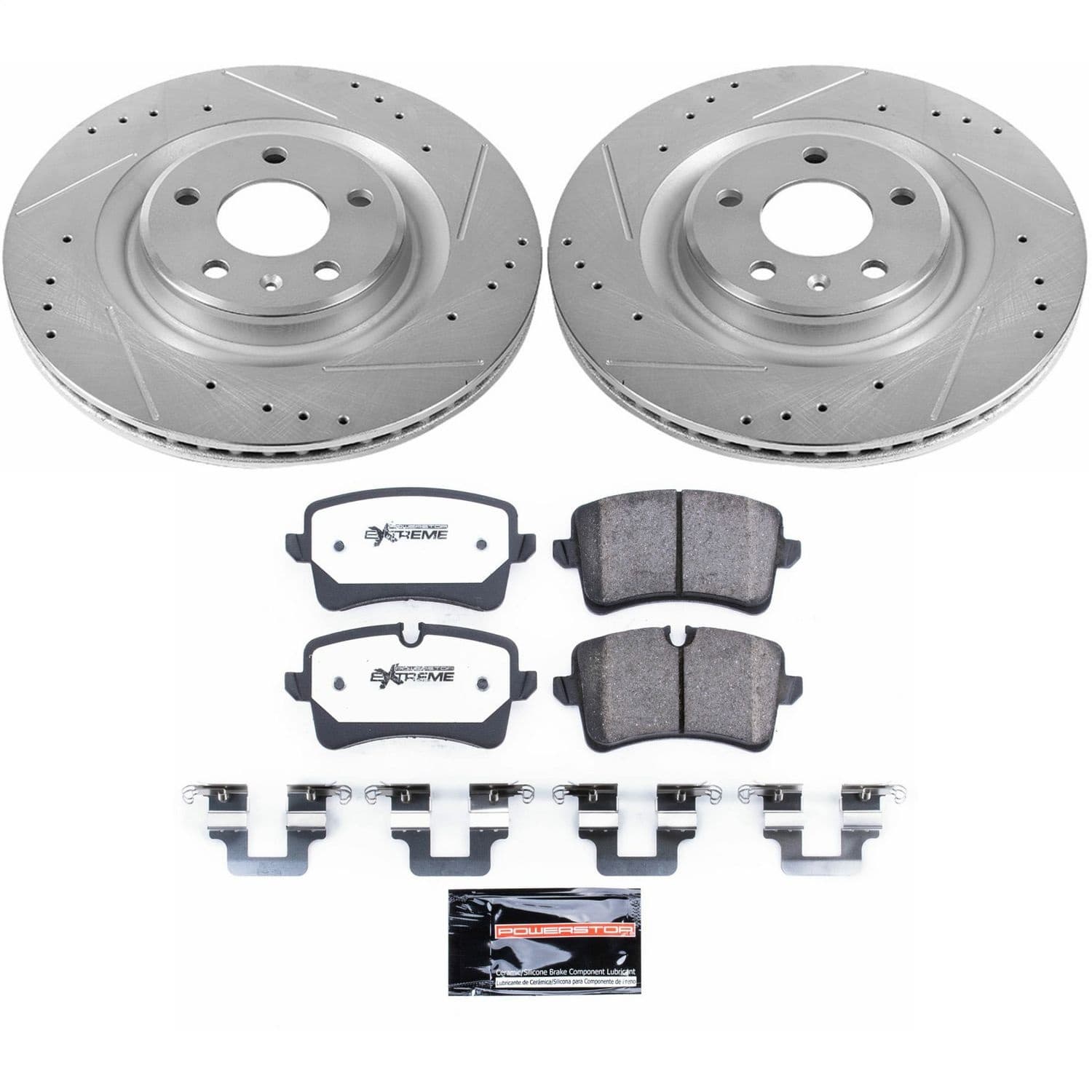 Power Stop - K6001-26 - Rear - Disc Brake Pad and Rotor Kit image 1