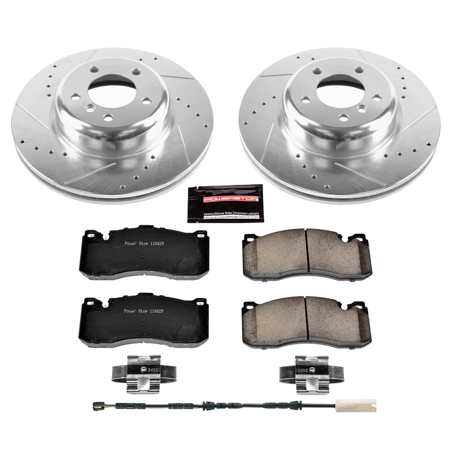 Power Stop - K6004 - Front - Disc Brake Pad and Rotor Kit image 1
